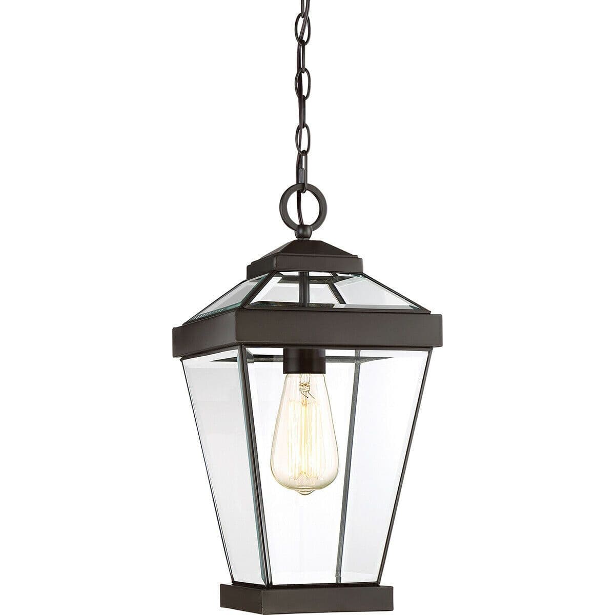 IP23 1 Bulb Chain Lantern Light Western LED E27 60W LARGE