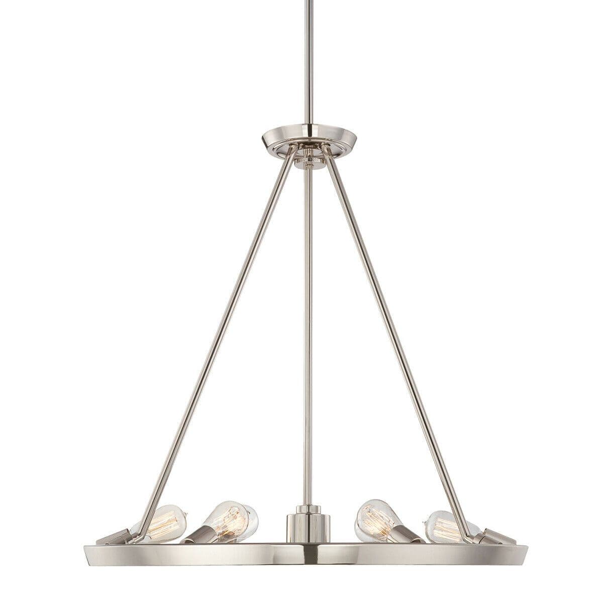 6 Bulb Chandelier Hanging Pendant LIght Imperial LED GU10 60W Bulb