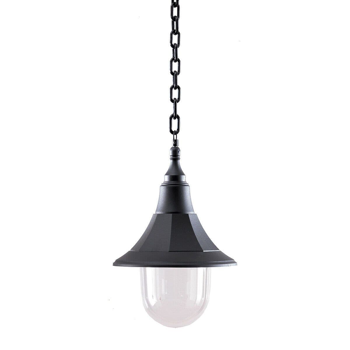 Outdoor IP44 1 Bulb Chain Lantern Polycarbonate LED E27 100W