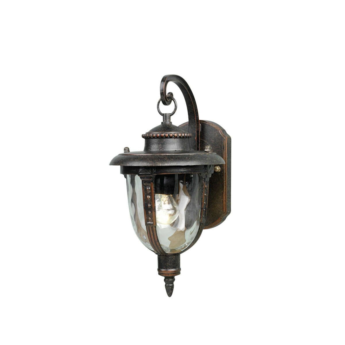 Outdoor IP44 Wall Light Weathered LED E27 100W d02503
