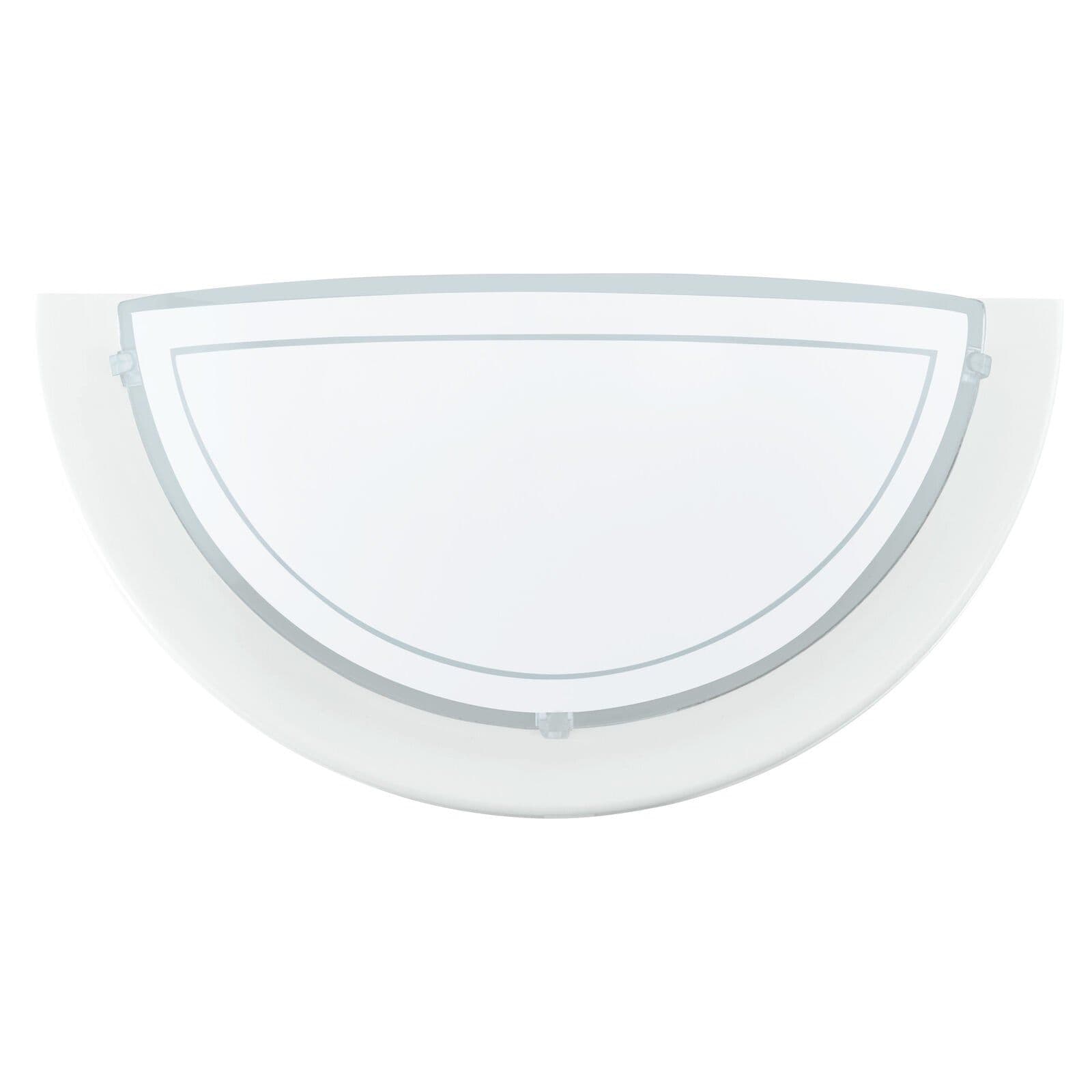 Wall Light Shade Clear Glass Painted Bulb E27 1x60W