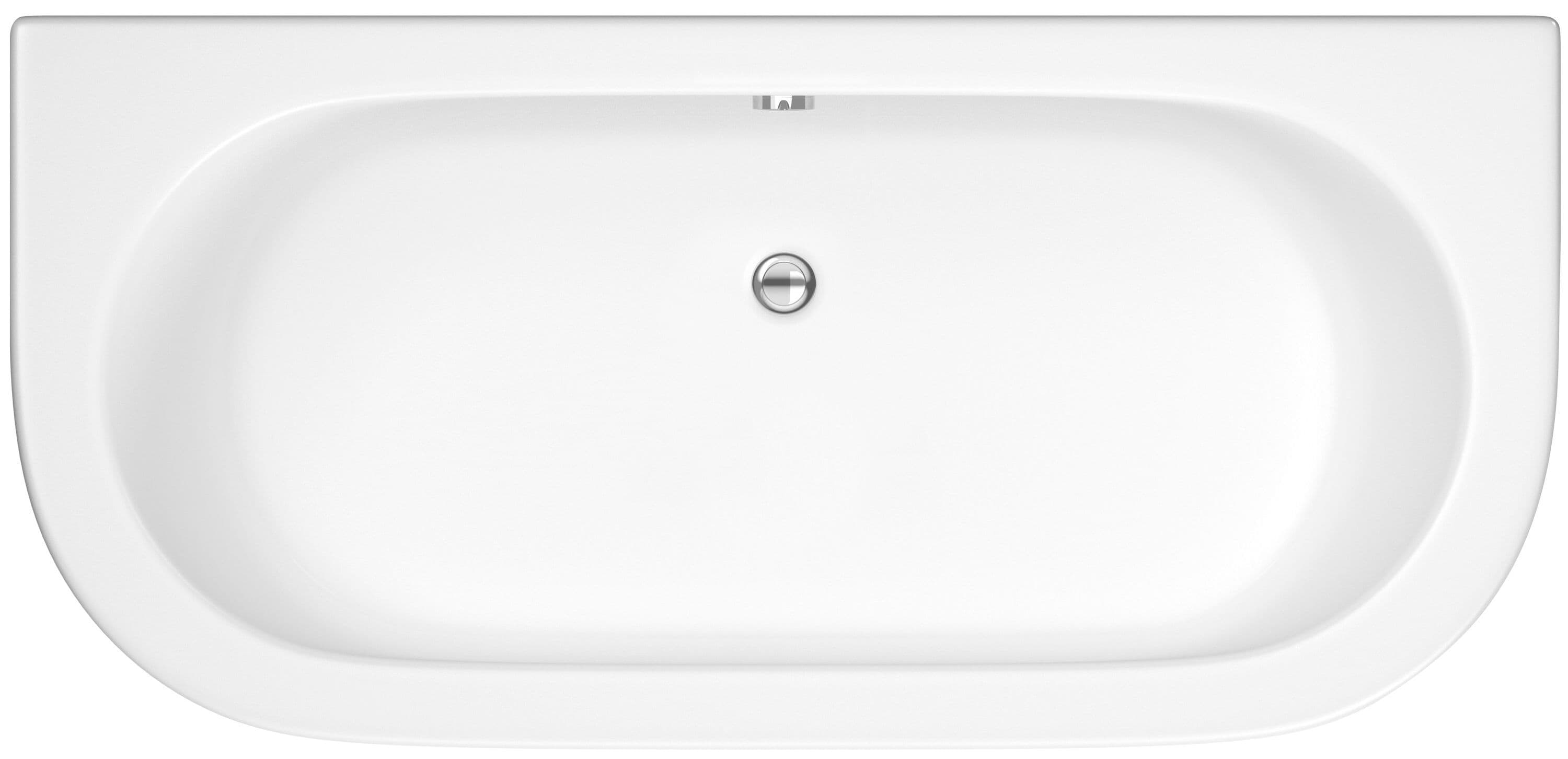 Double Ended Curved Back To Wall Bath Tub Leg Set Panel