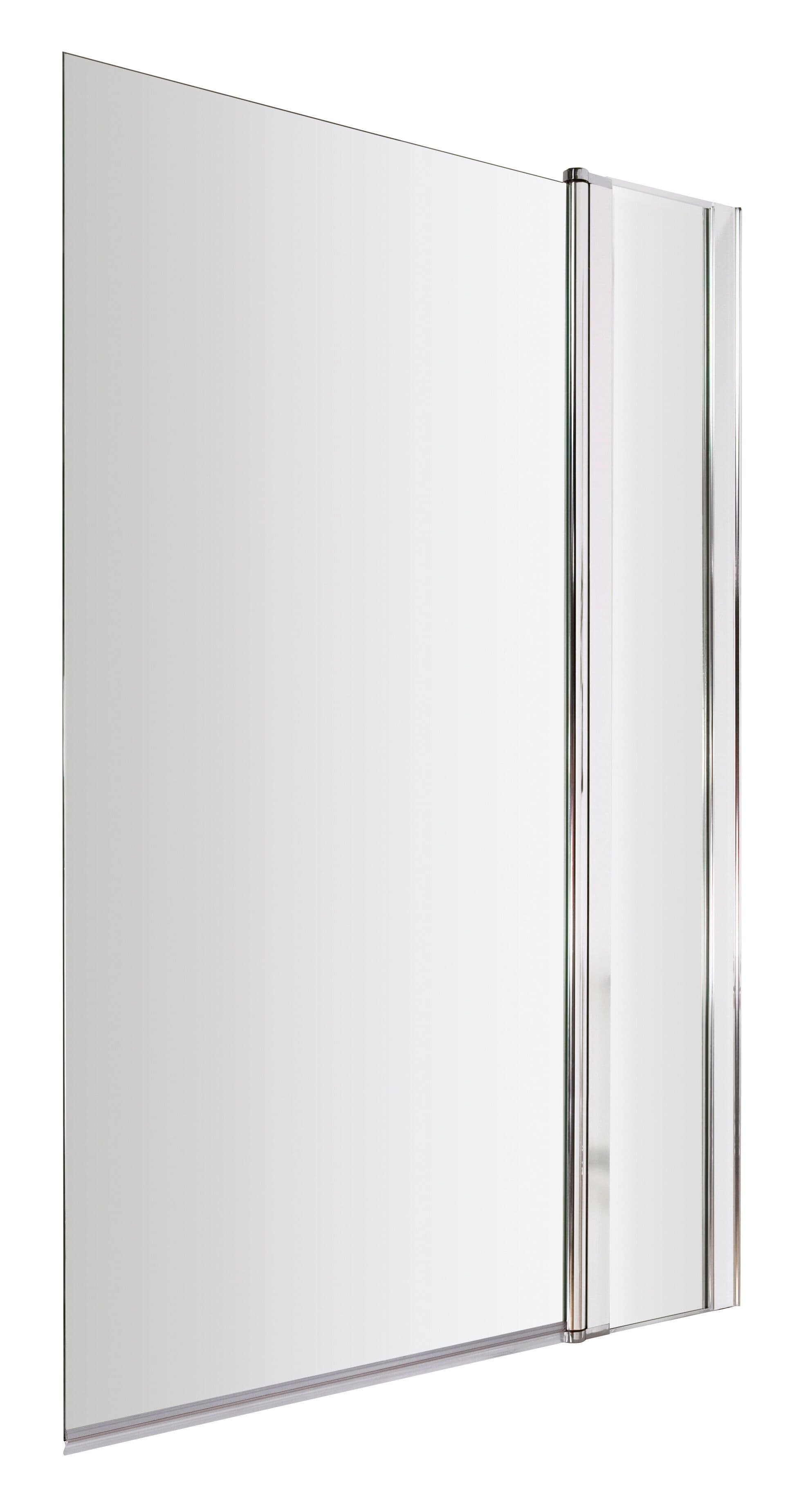 6mm Toughened Safety Glass Reversible Shower Bath Screen Fixed Panel