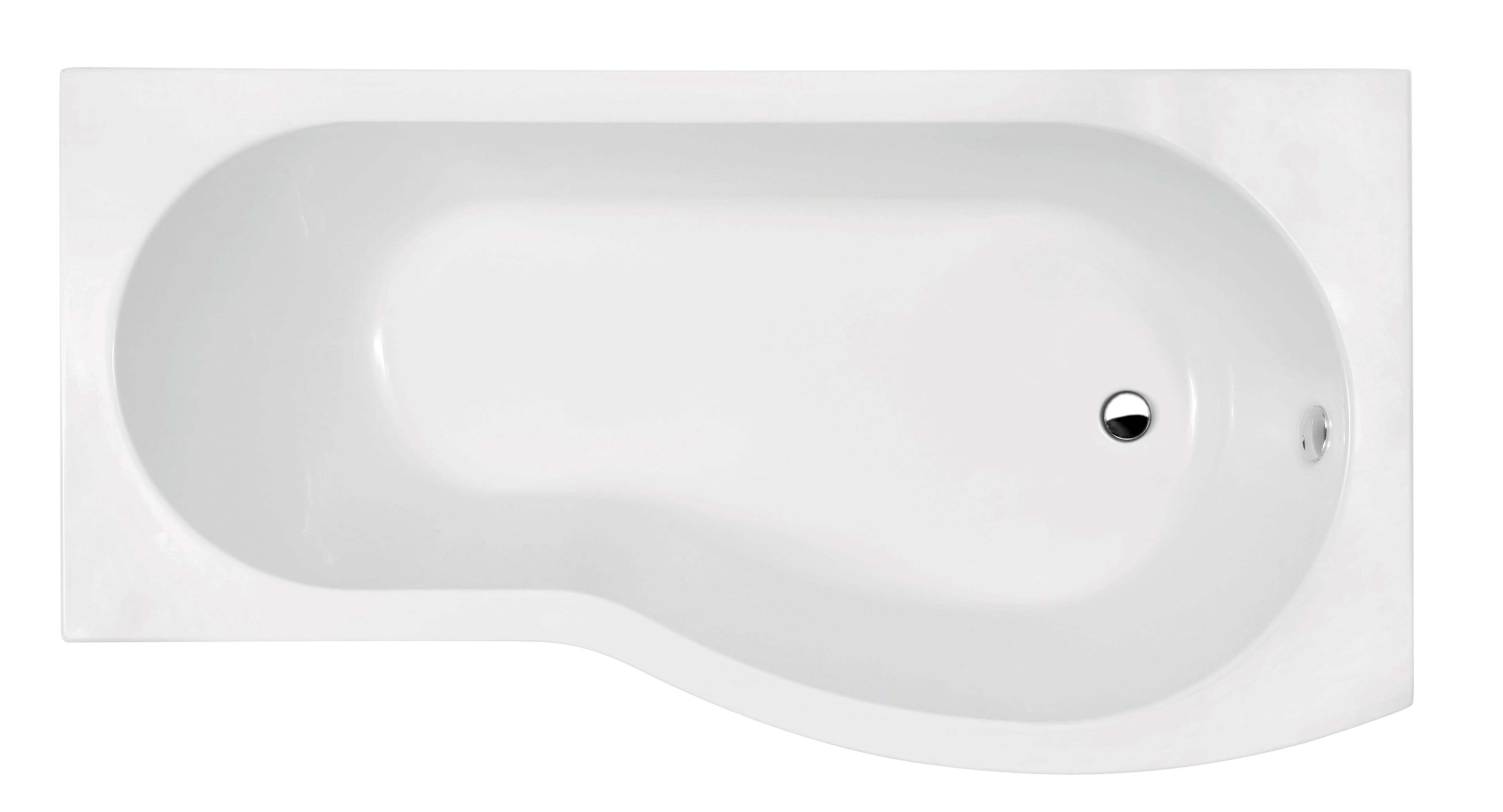 B Shape Right Hand Shower Bath Tub Leg Set 1500mm