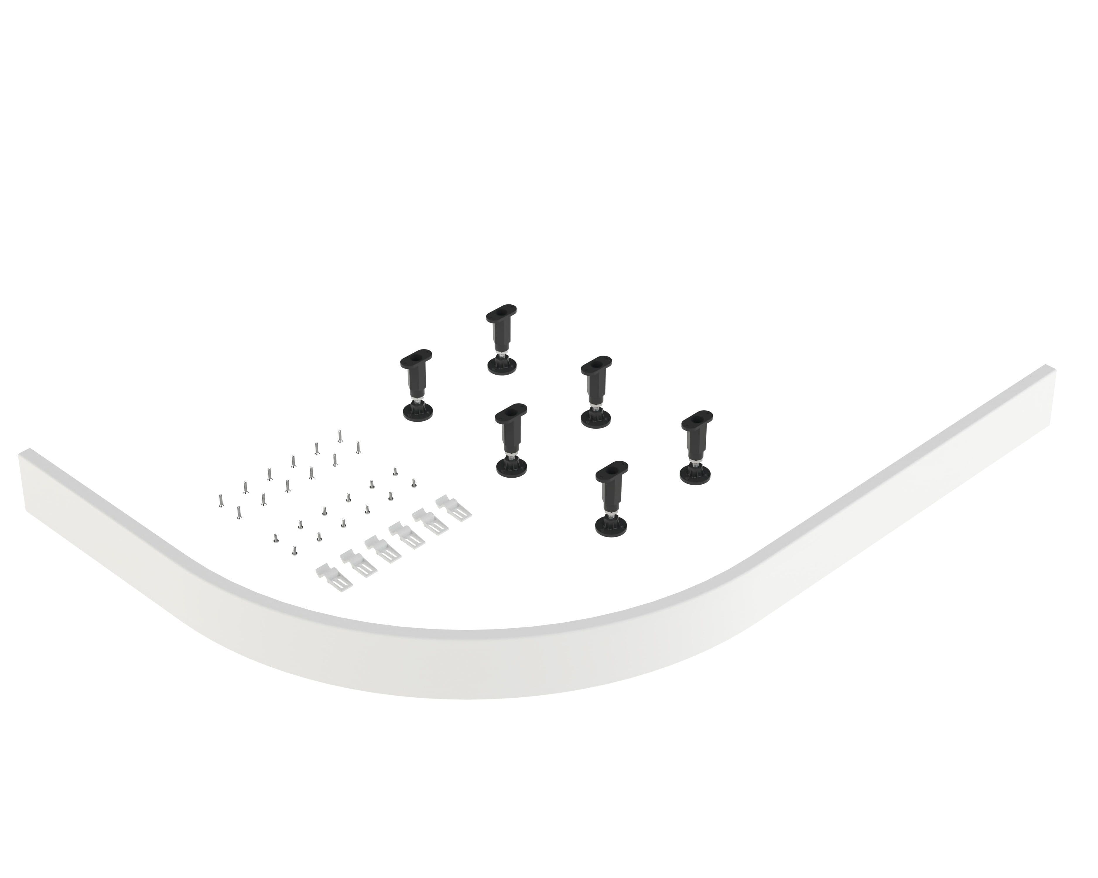 Shower Tray Leg Set Plinth Kit 900mm Panel