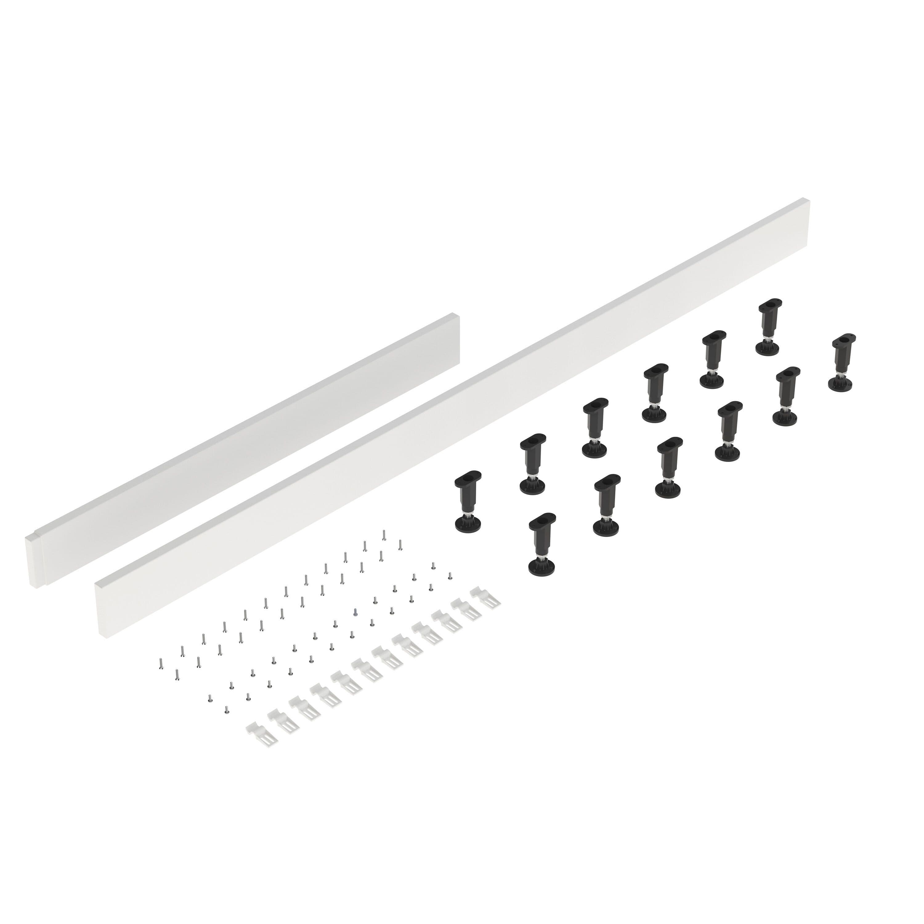 Shower Tray Leg Set Plinth Kit Panel 1800mm 1000mm
