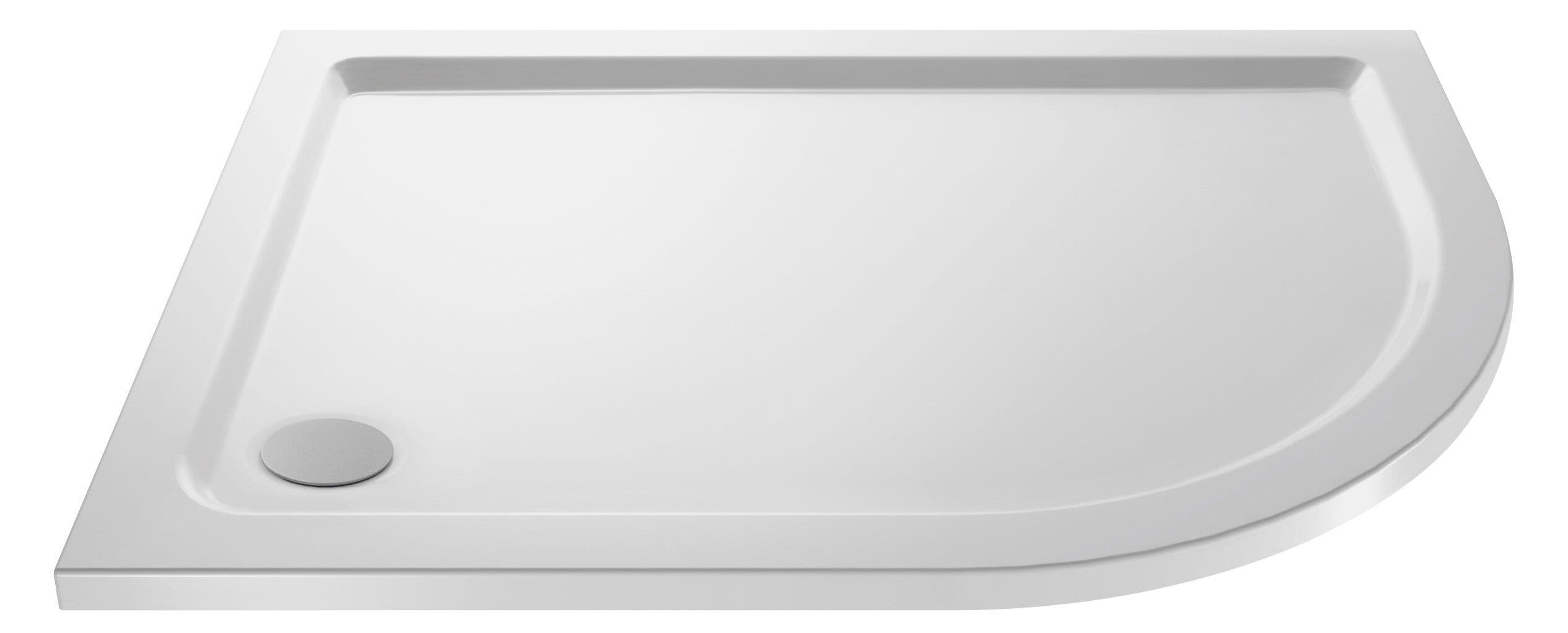 Premium Shower Tray Right Hand Offset Quadrant 1000mm x 800mm