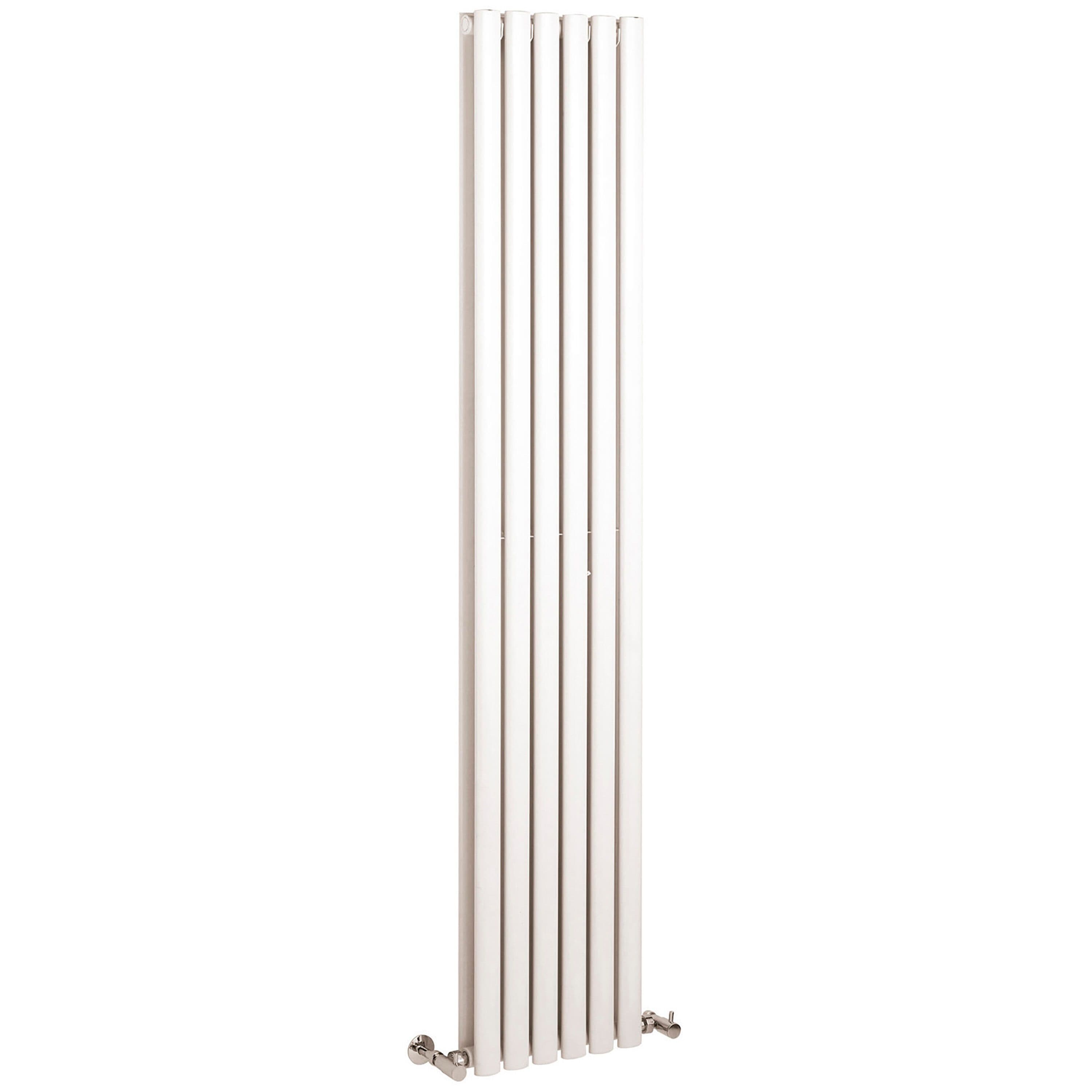 Vertical Double Panel Radiator 3638 BTU Gloss 1800 x 354mm