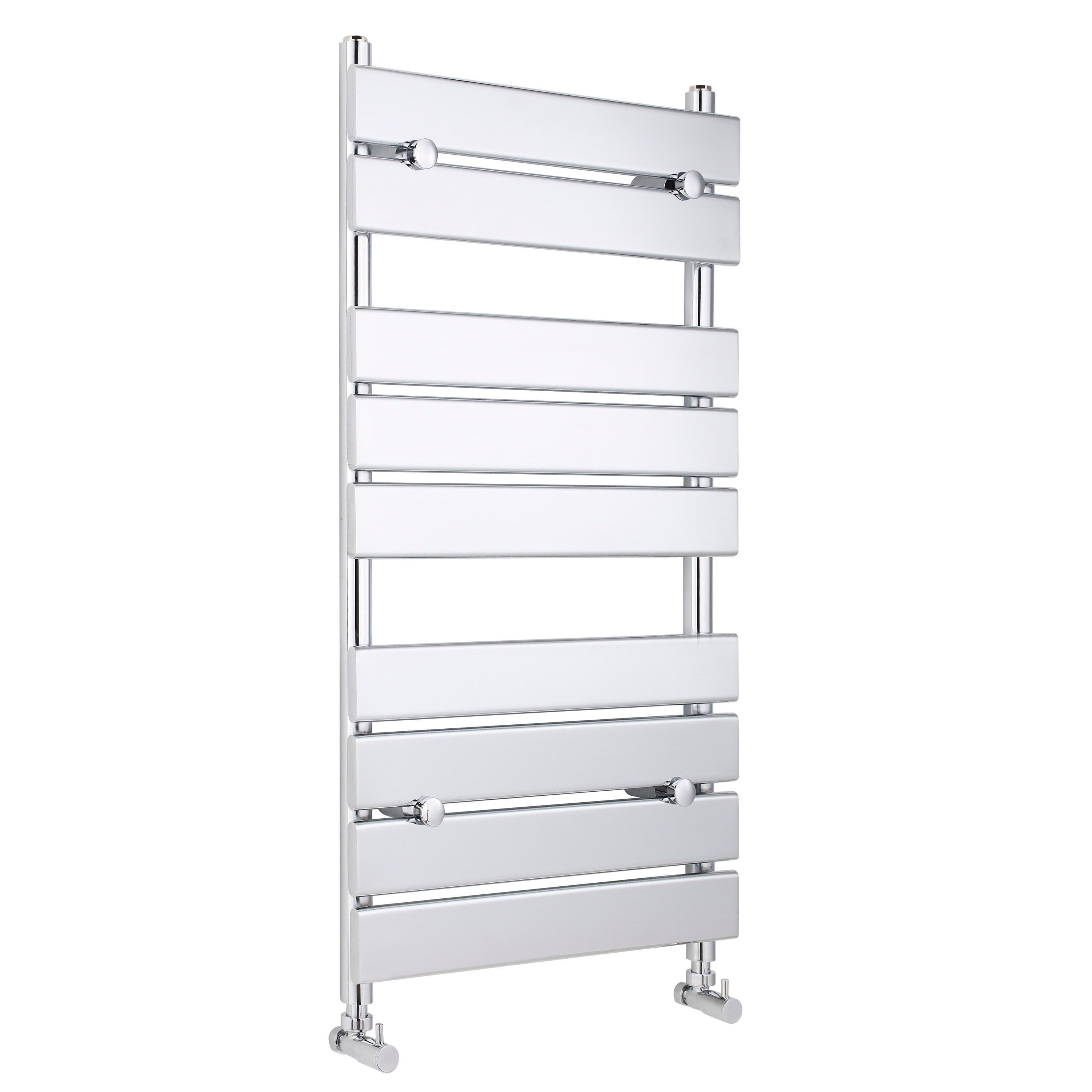 9 Flat Panels 915 BTU Chrome 950mm x 500mm