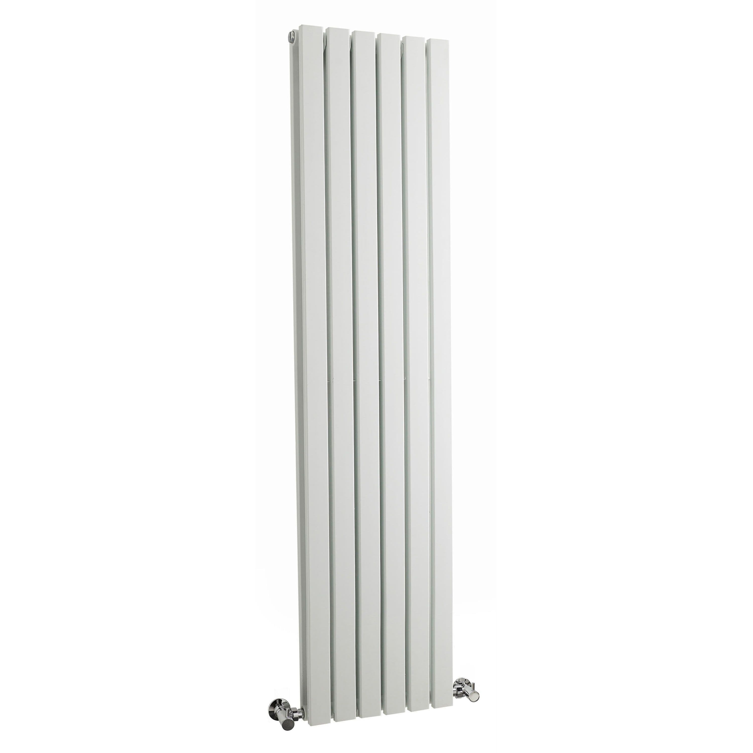 Vertical Double Panel Radiator 3105 BTU Satin 1500x 354mm