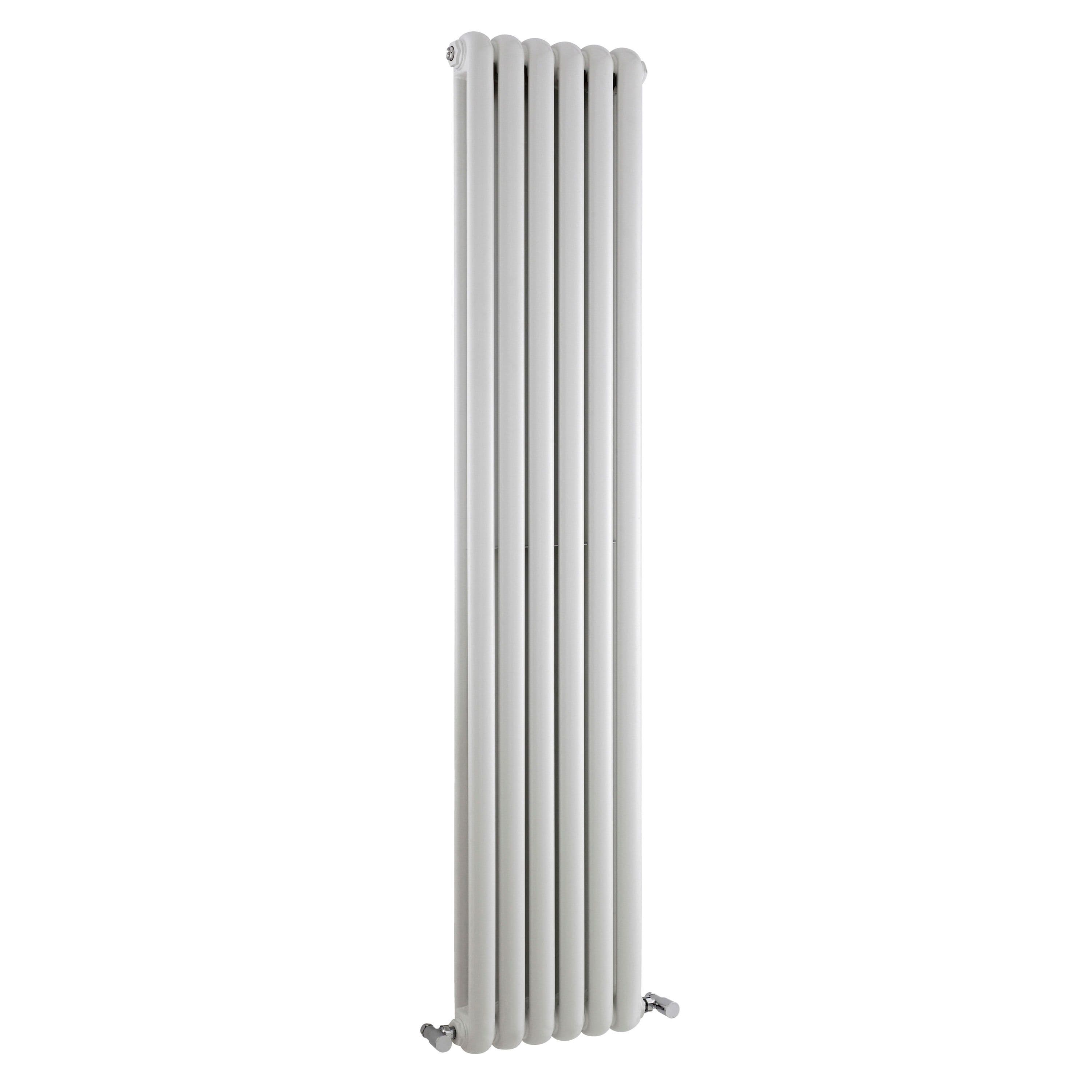 Vertical Double Panel Radiator 3757 BTU Gloss 1800 x 383mm