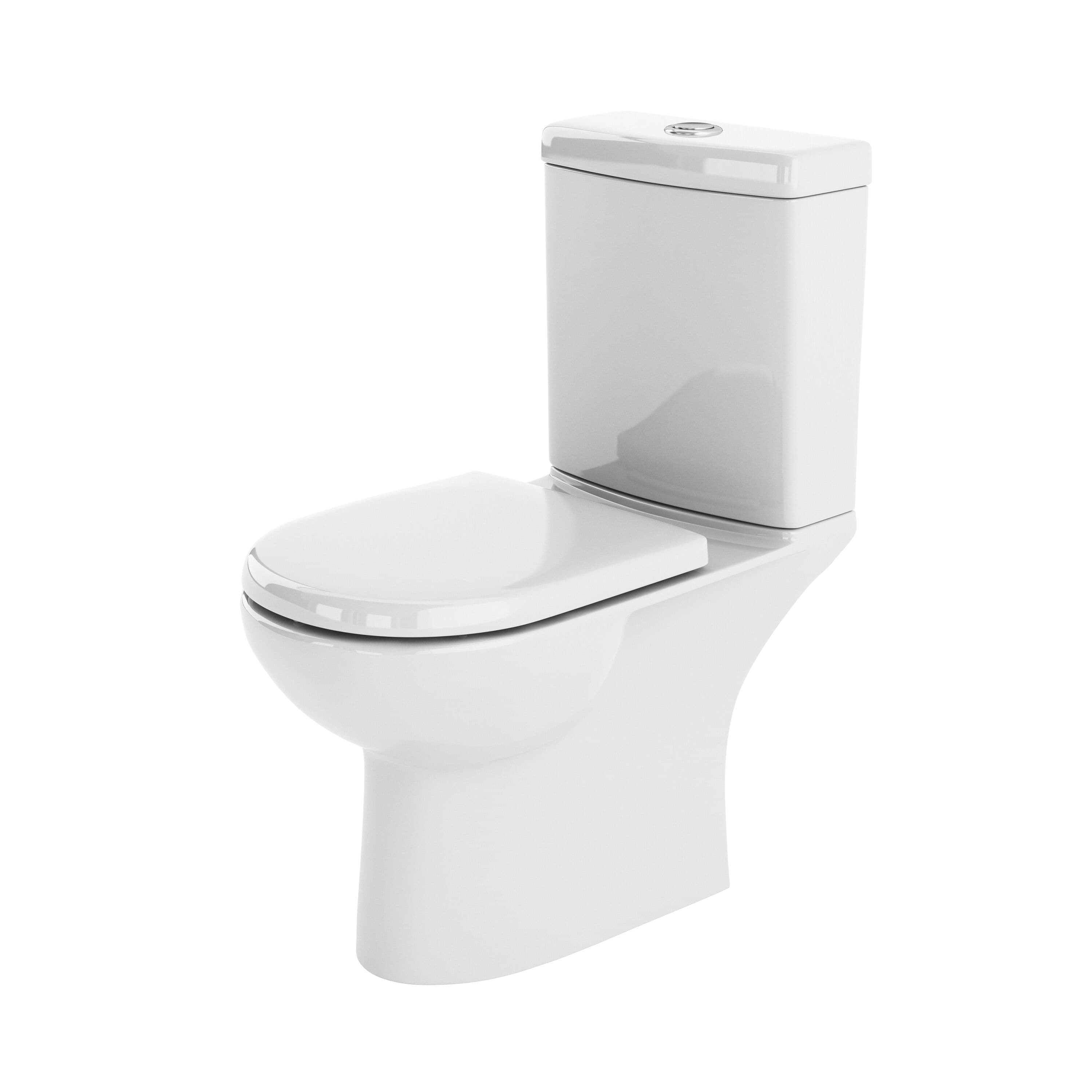 Compact Toilet Pan & Cistern 805mm x 360mm x 625mm