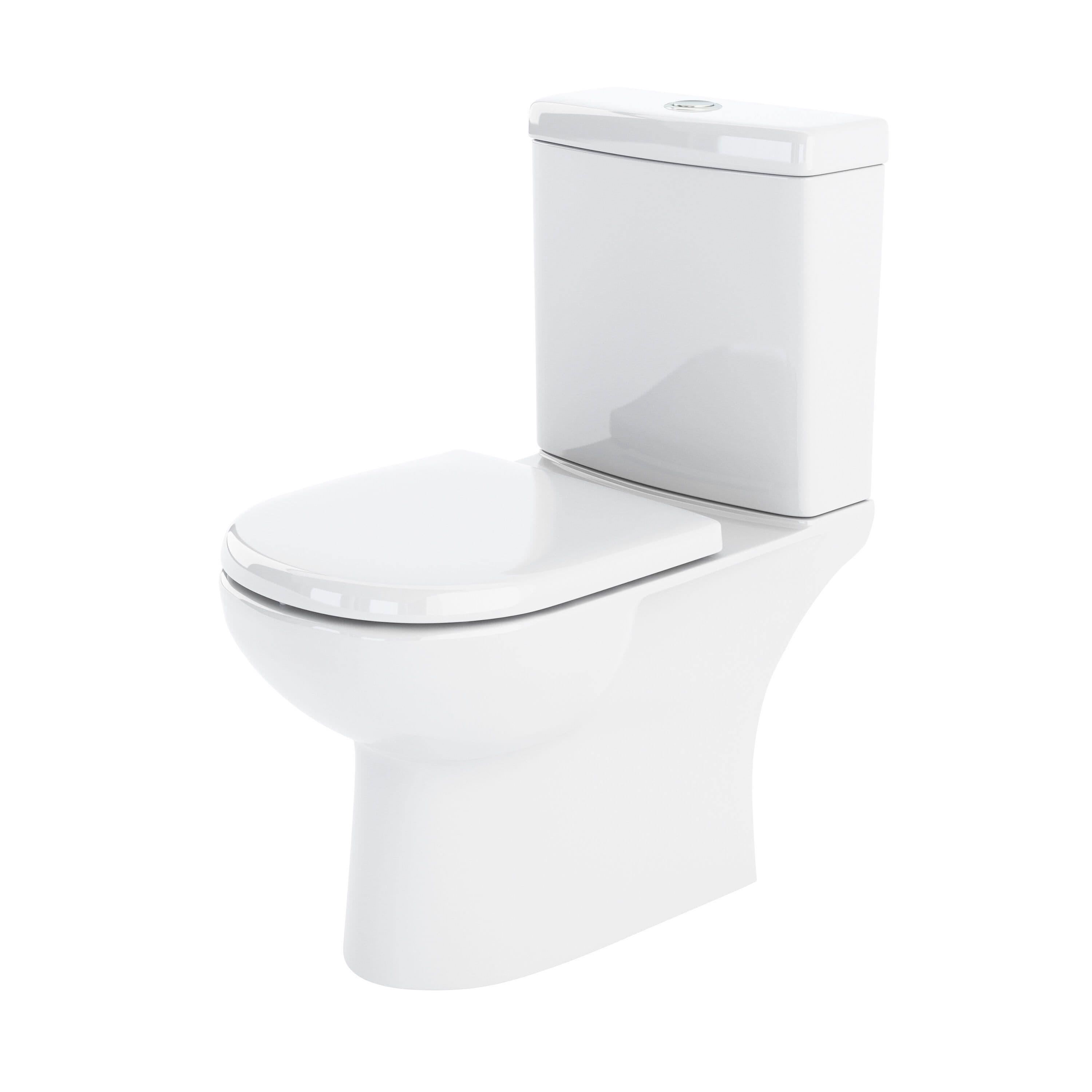 Close Coupled Toilet Pan & Cistern 825mm x 395mm x 670mm
