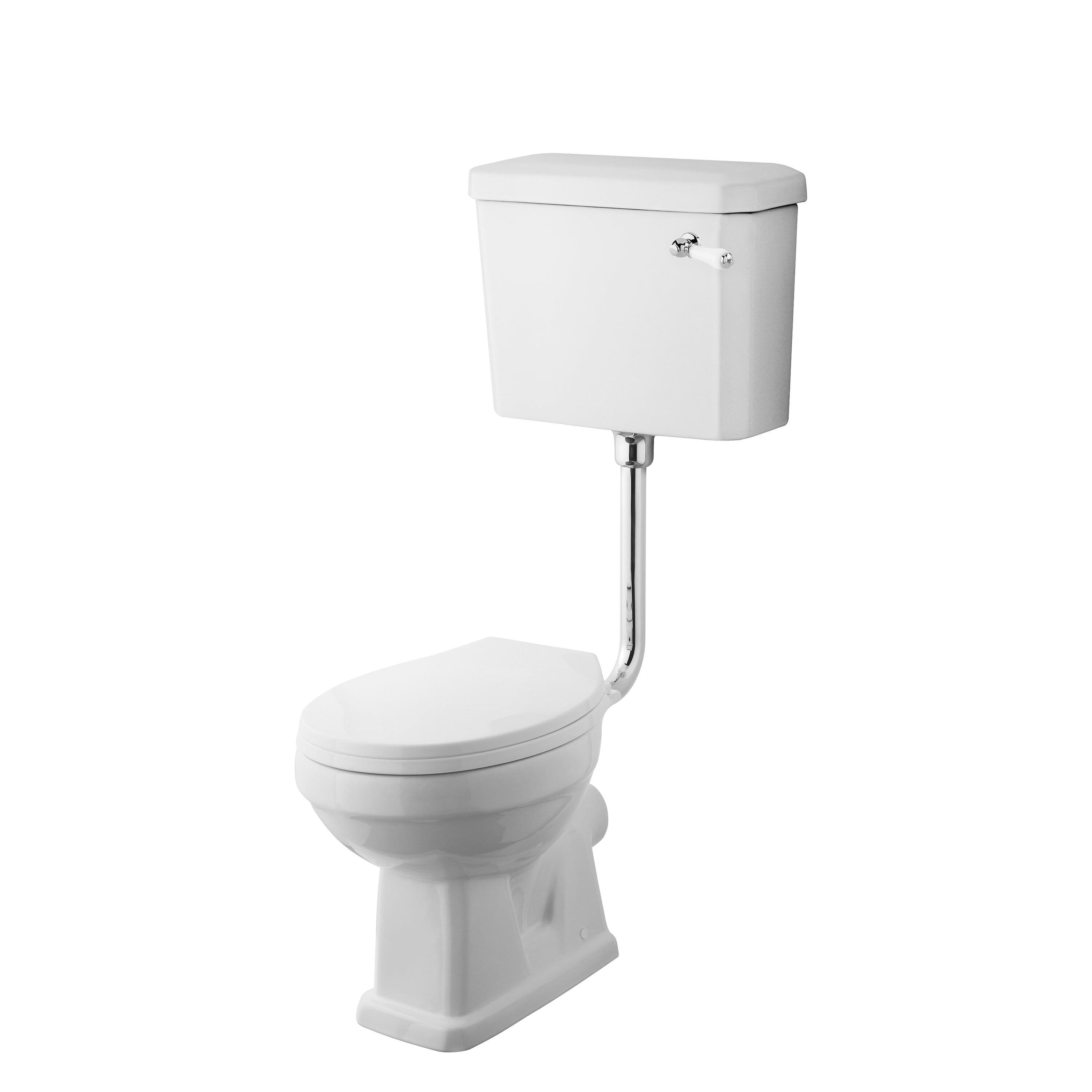 Traditional Low Level Toilet Pan Cistern Flush Pipe Kit