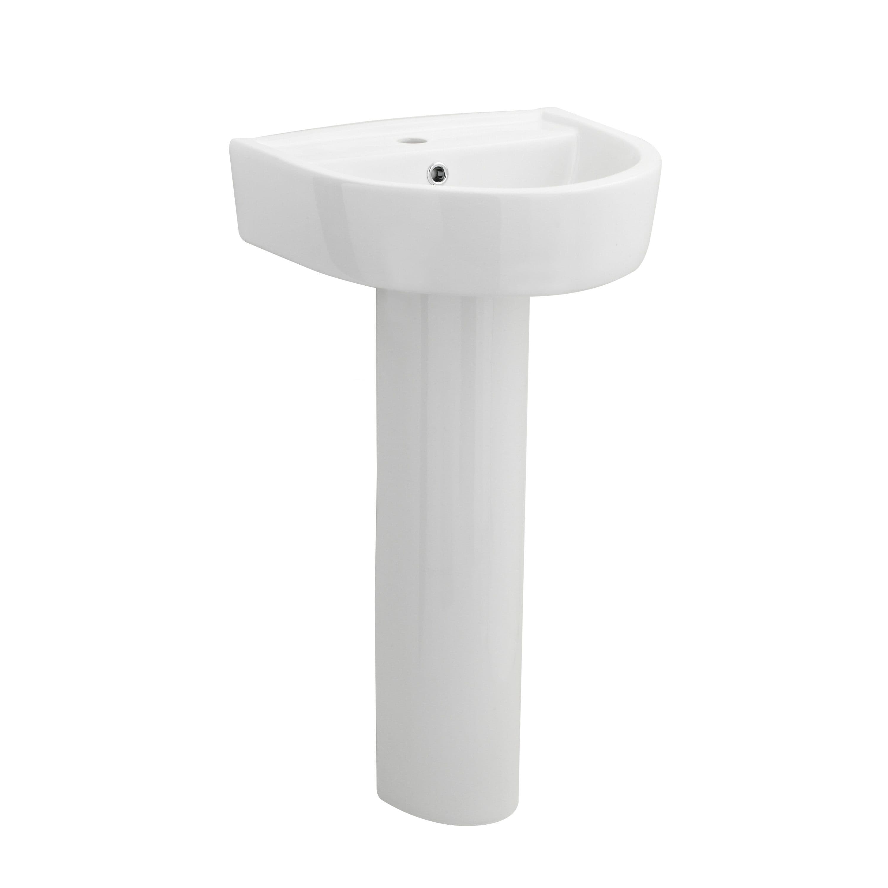 1 Tap Hole Basin Full Pedestal 420mm
