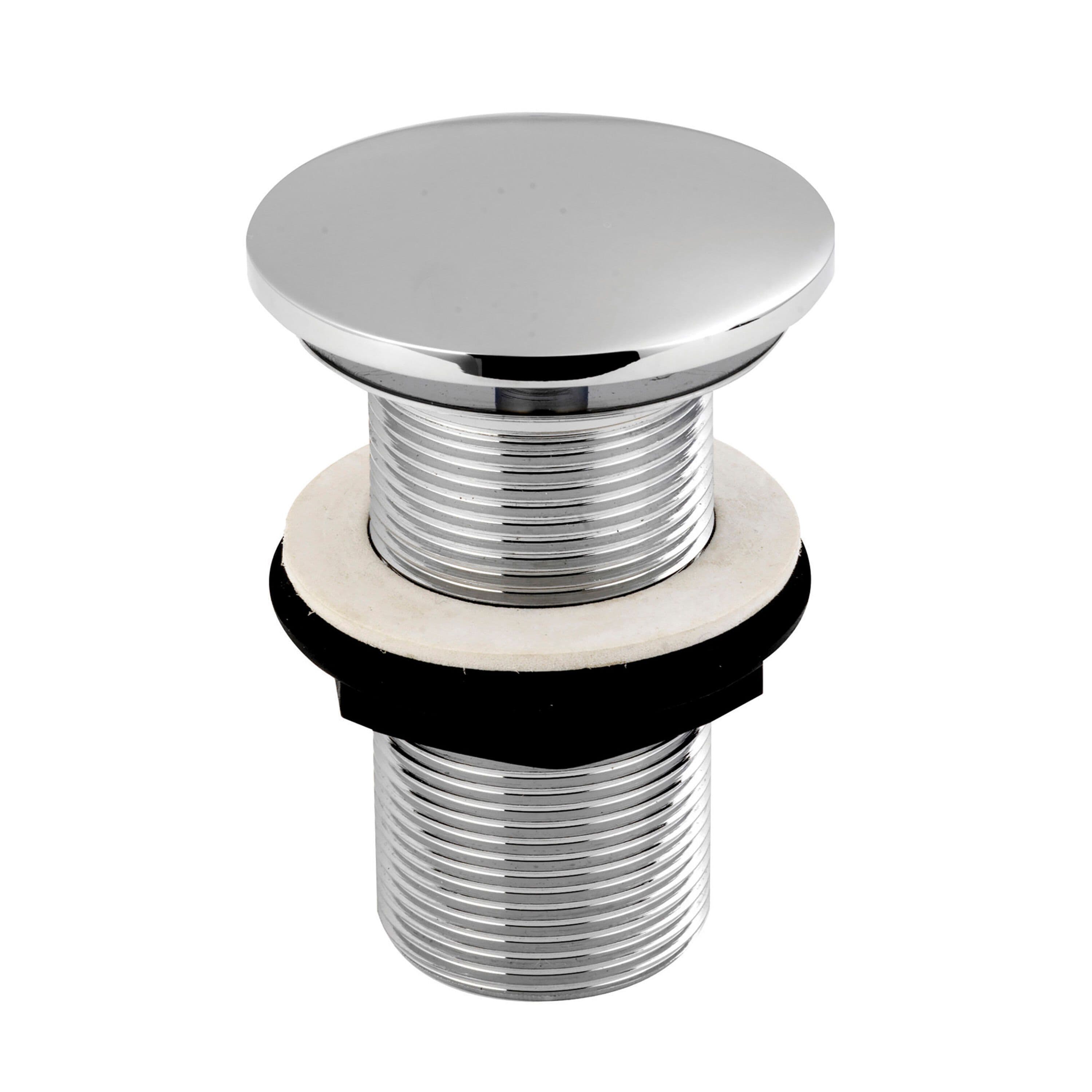 Round Free Running Basin Waste Chrome