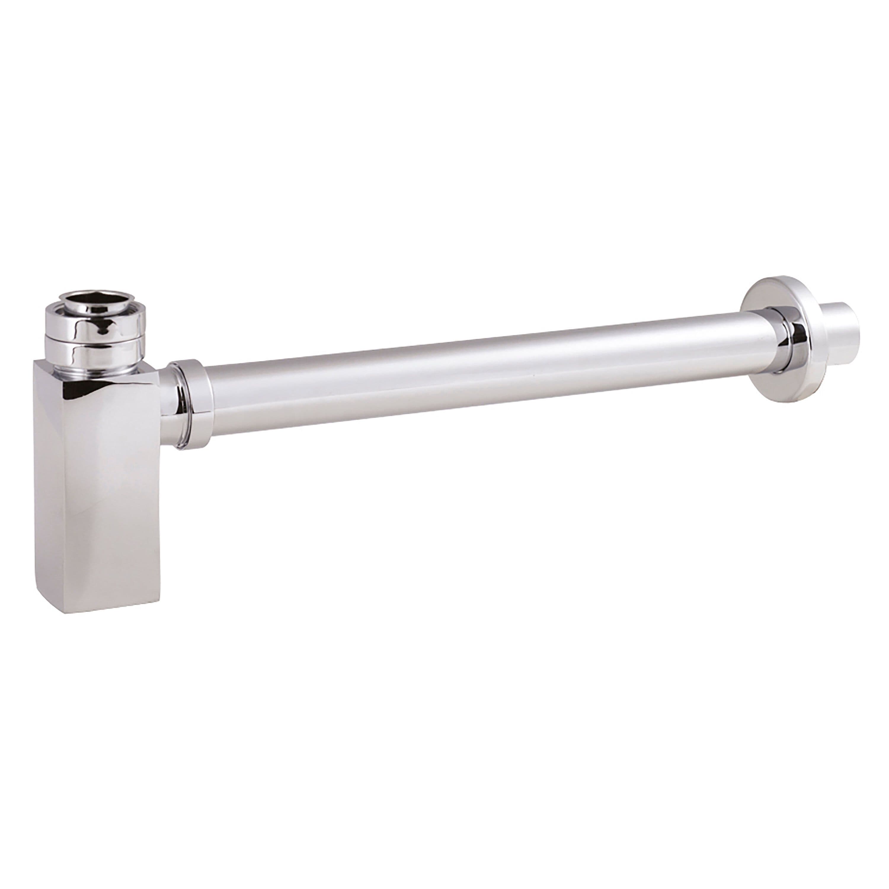 Square Bottle Trap Chrome