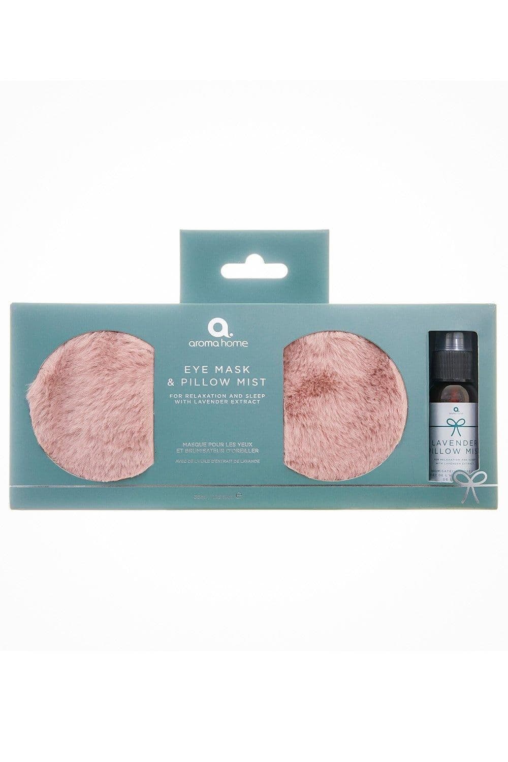 Faux Fur Eye Mask & Pillow Spray Set