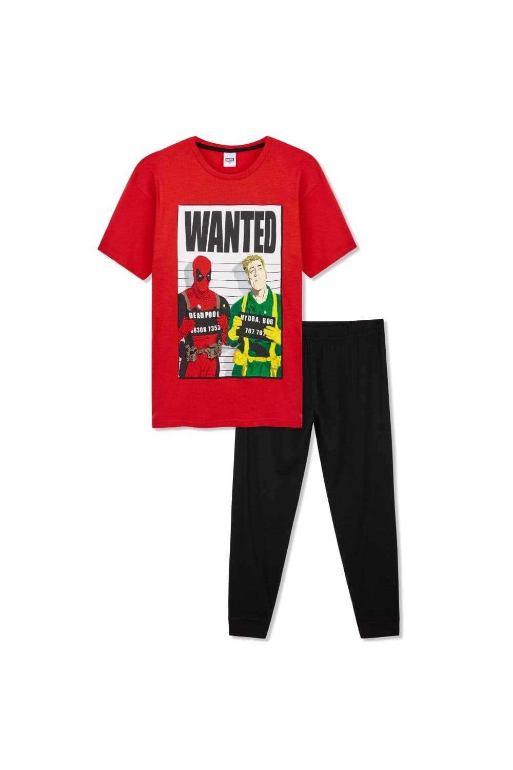 Deadpool Pyjama Set Short Sleeve