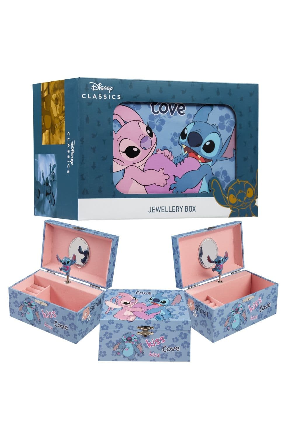 Stitch Musical Jewellery Box