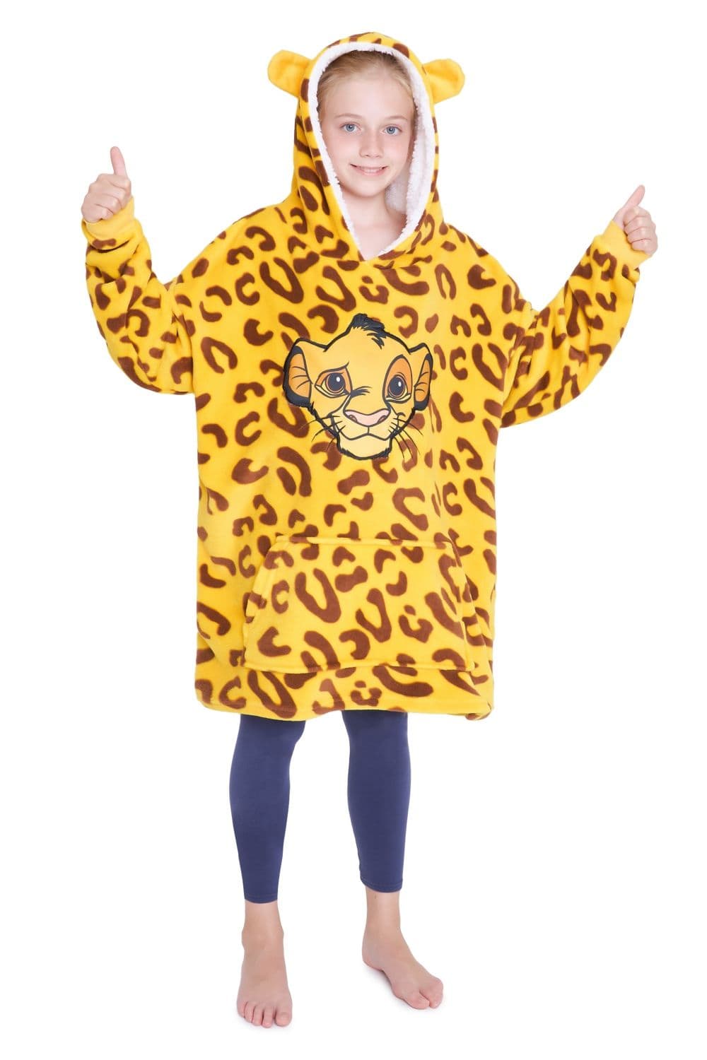 Lion King Oversize Poncho Blanket