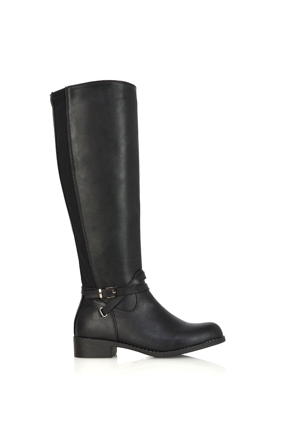 'Everly' Flat Knee High Riding Style Boots