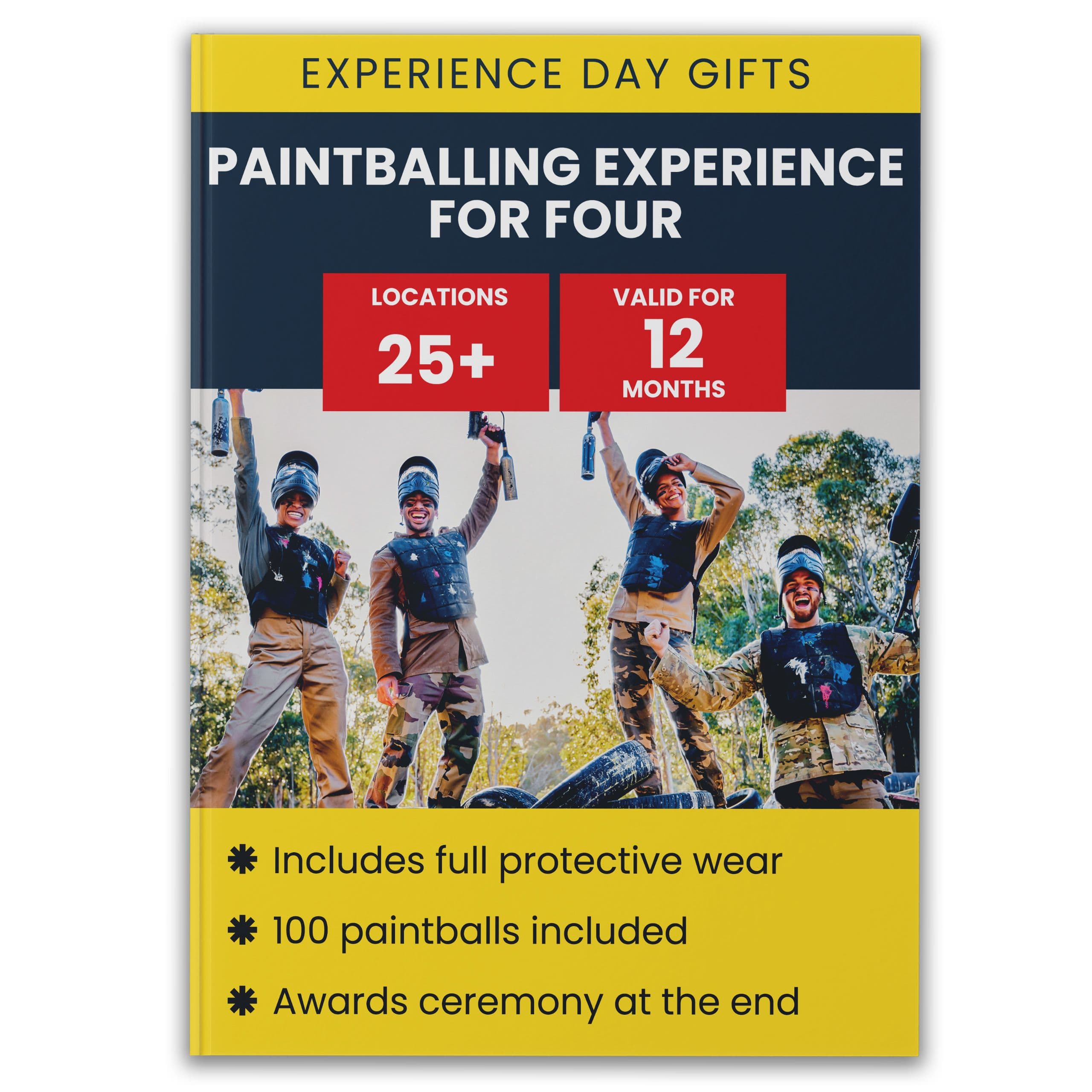 Paintballing Four Gift Experience