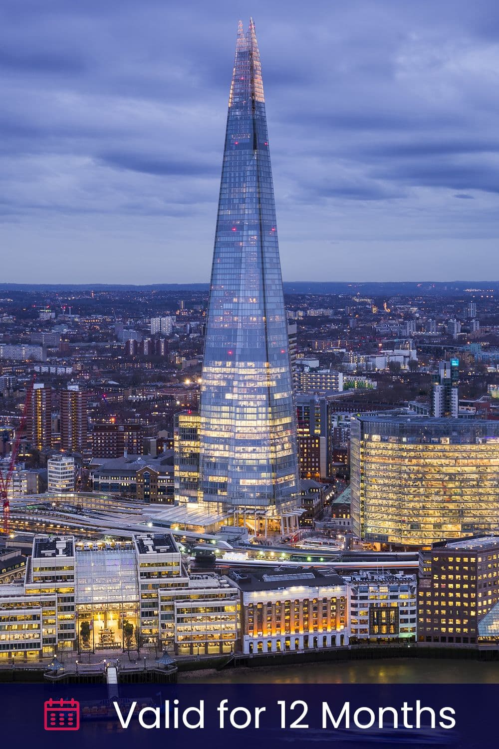 Romantic Escape Two & View Shard Champagne Gift Experience