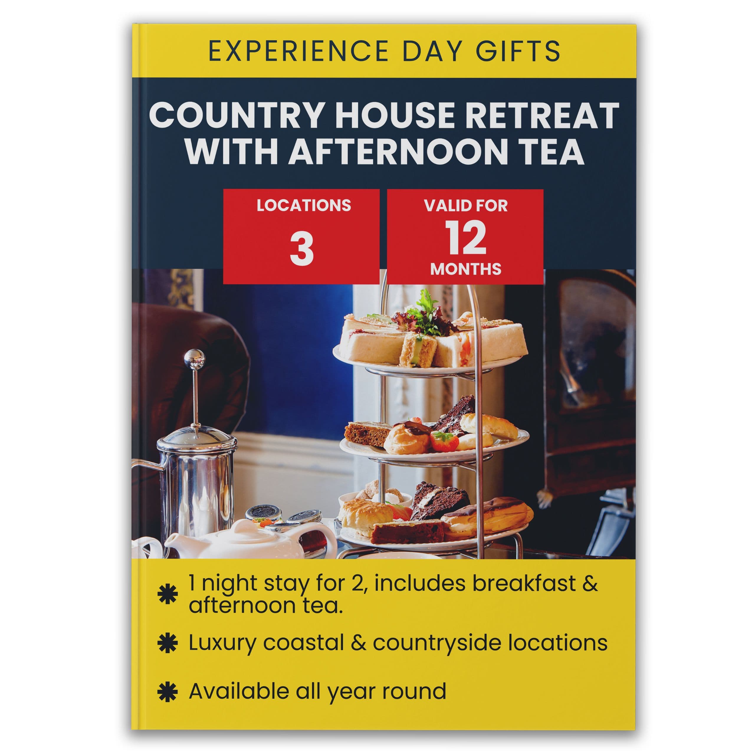 Country House Retreat Afternoon Tea Gift Experience