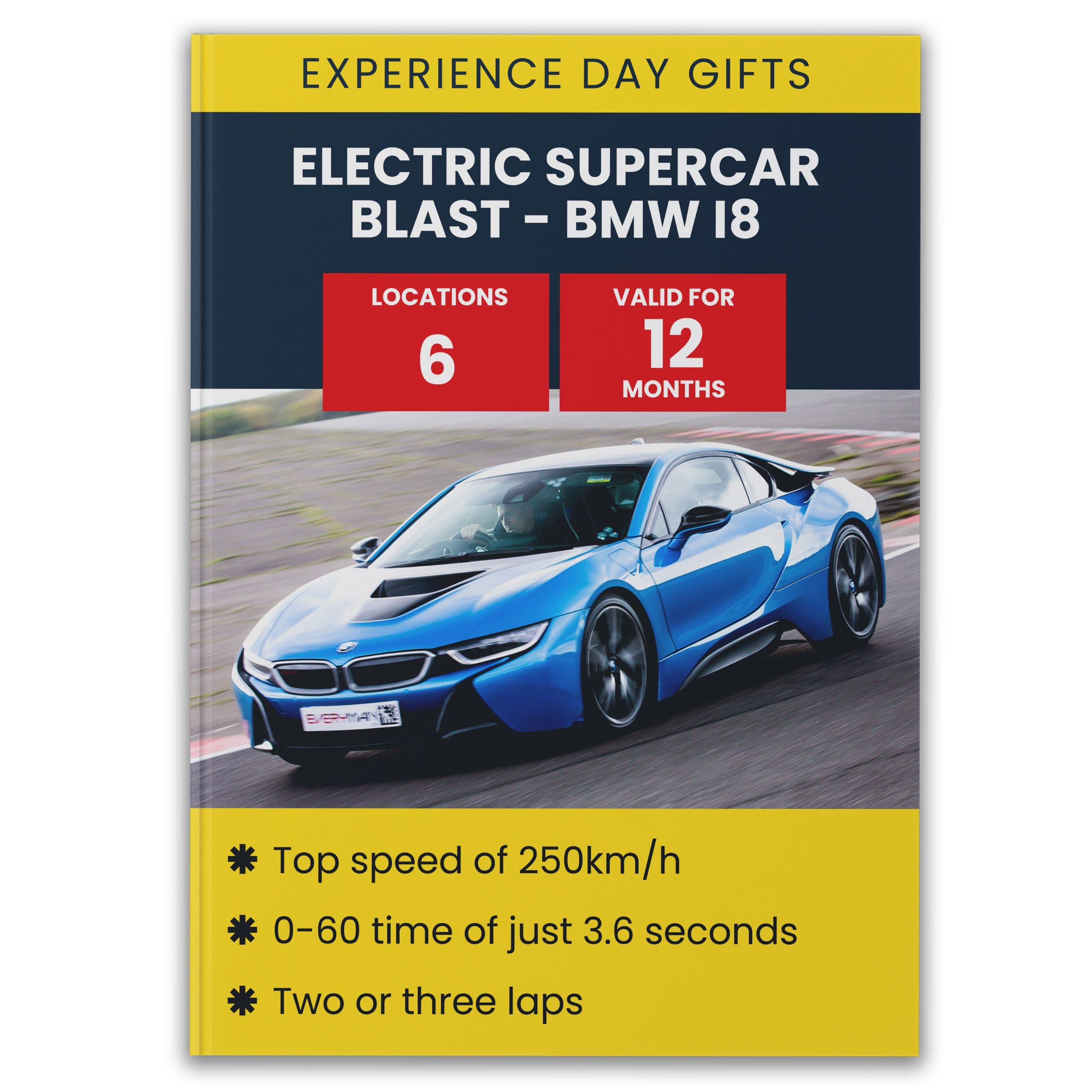 Electric Supercar Blast BMW i8 Gift Experience