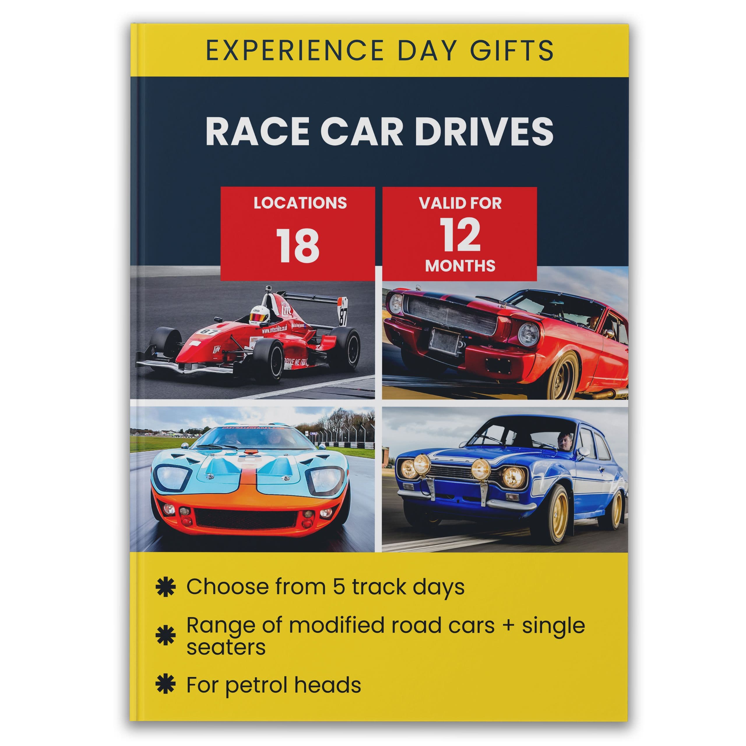 Race Car Drives Gift Experience