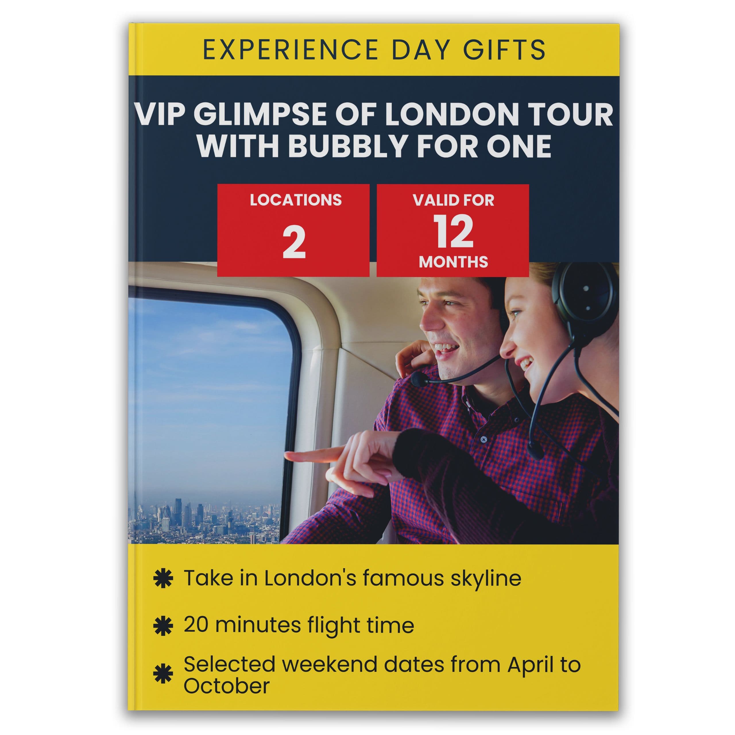 VIP Glimpse London Tour Bubbly One Gift Experience