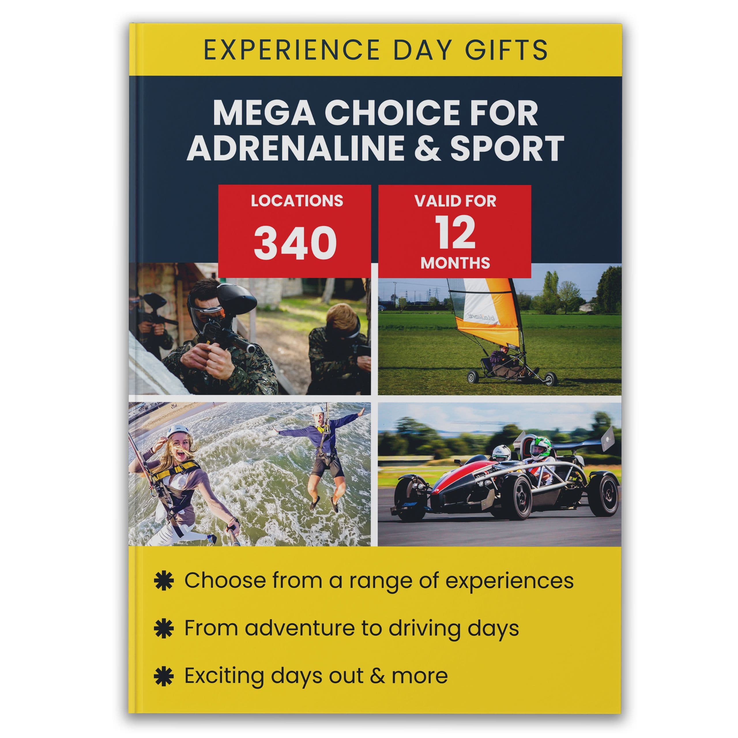 Mega Choice Adrenaline & Sport Gift Experience