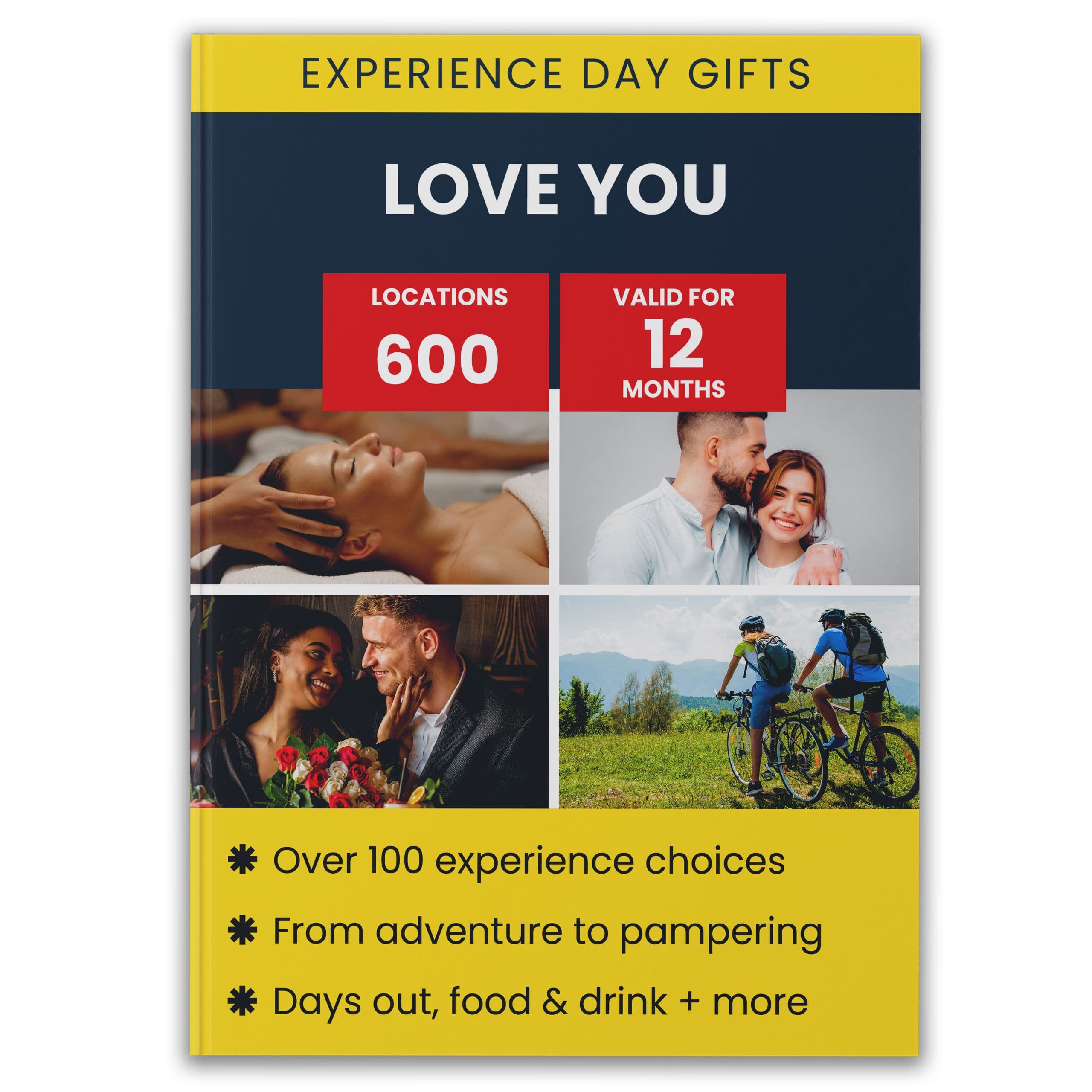 Love You Gift Experience Mega Choice