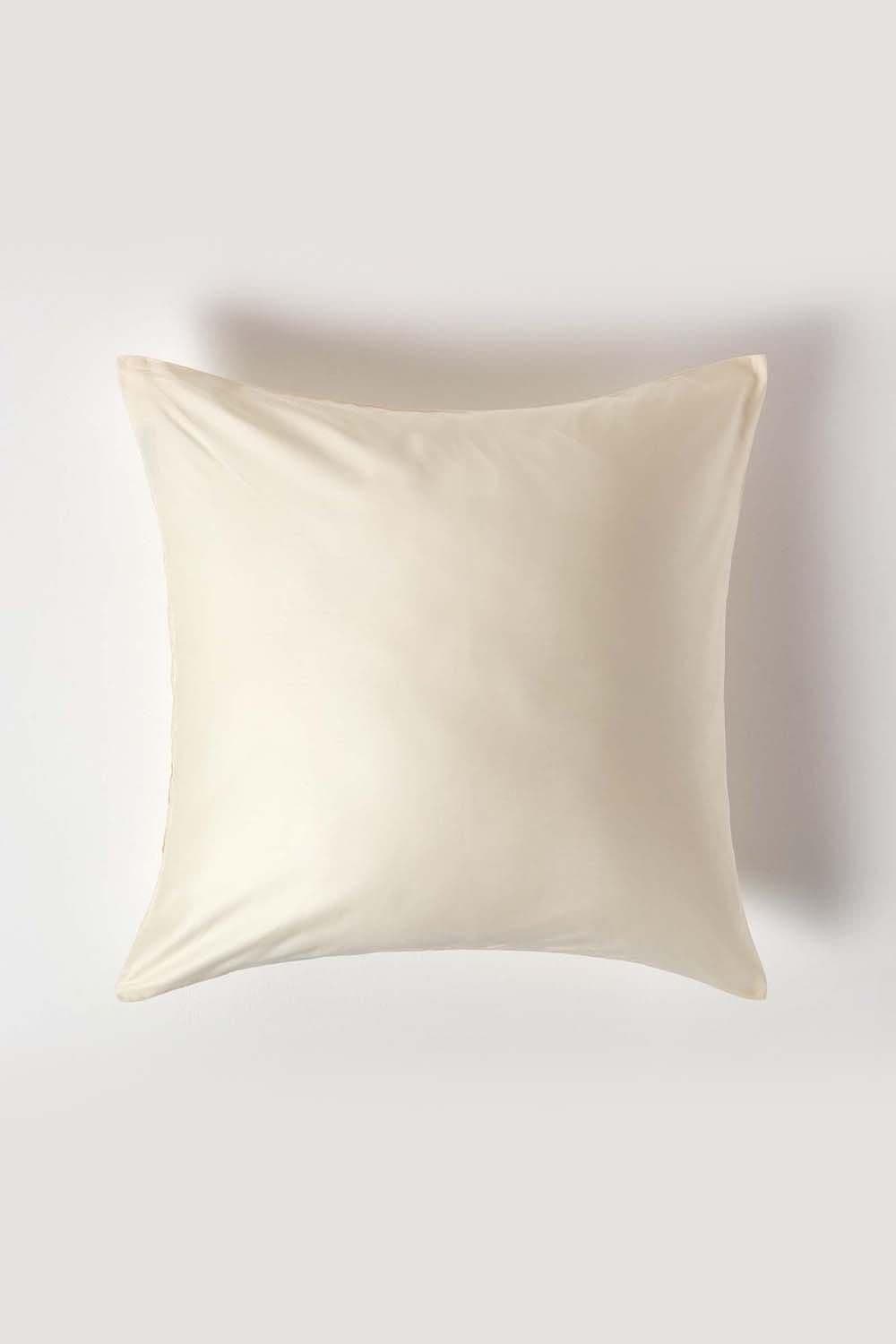 Organic Cotton Continental Pillowcase 400 TC 60 x 60 cm