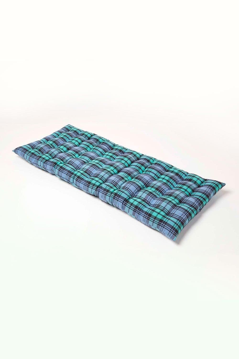 Blackwatch Tartan Bench Cushion 2 Seater