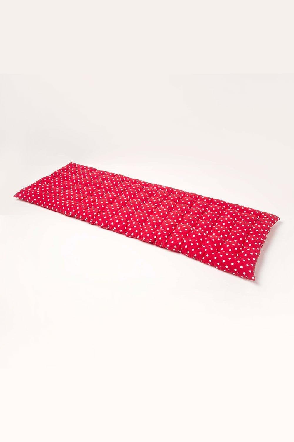 Polka Dot Bench Cushion 3 Seater