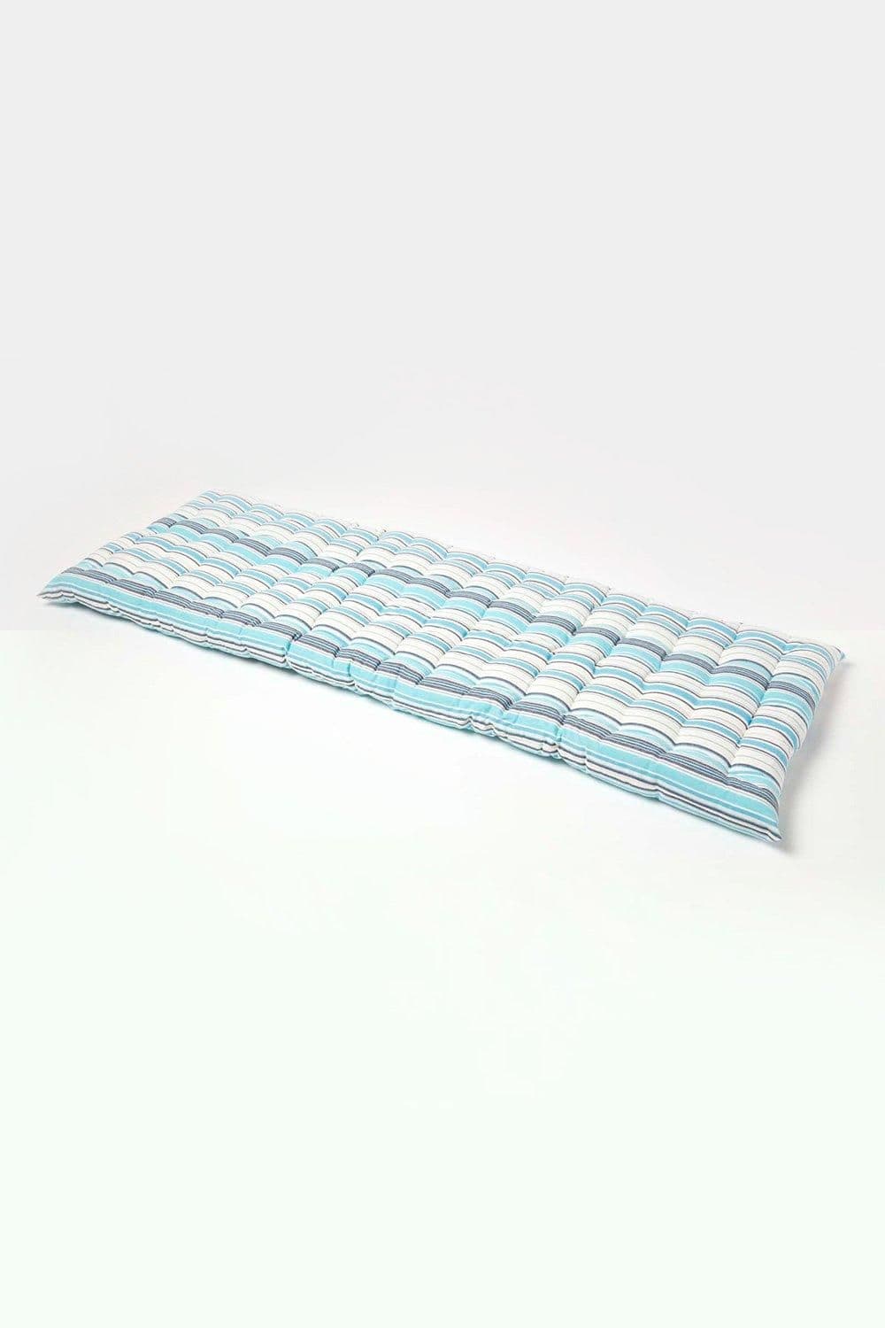 England Stripe Bench Cushion 3 Seater