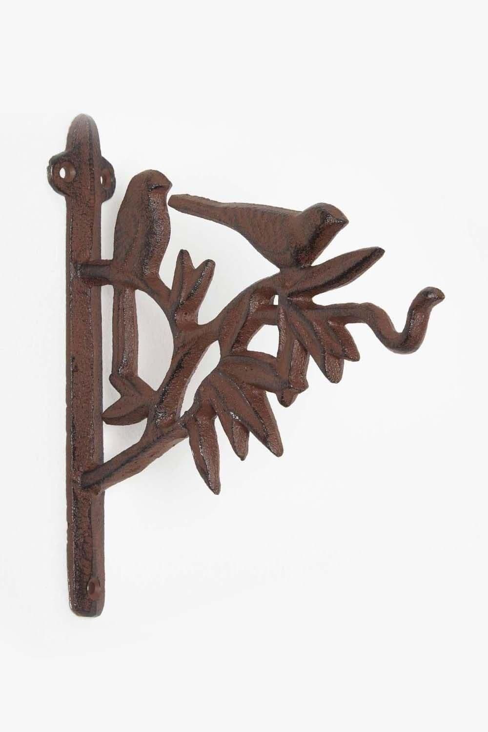 Cast Iron Bird Hanging Basket Hook