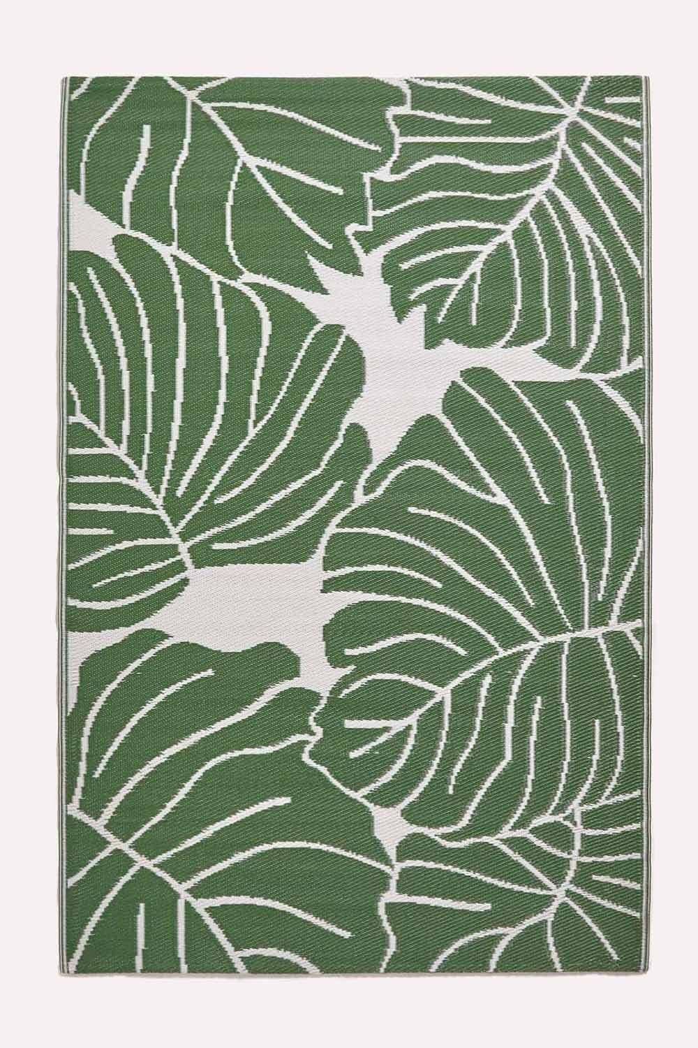 Ada Botanical & Green Outdoor Rug