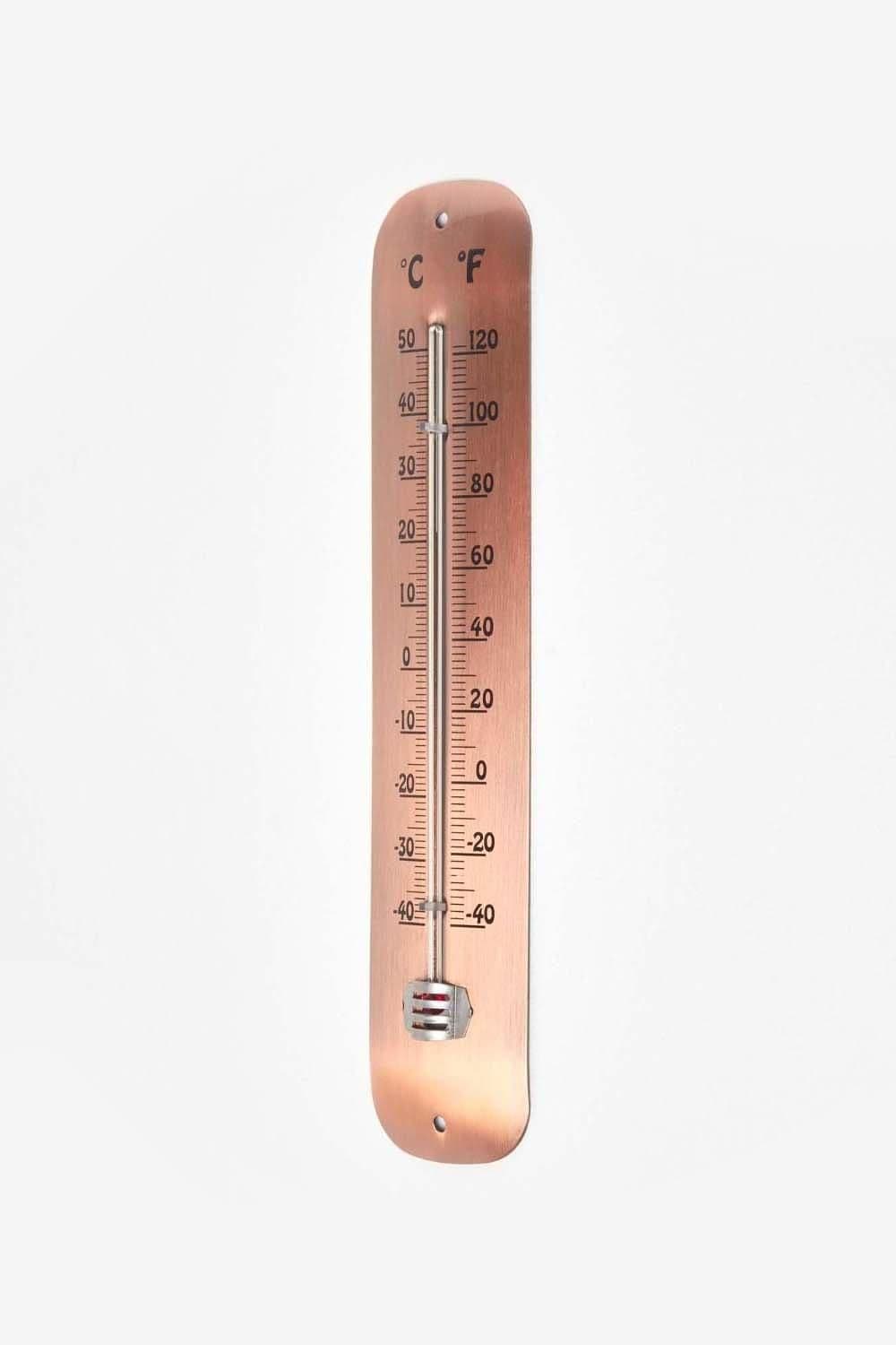 Metal Wall Thermometer 30 cm
