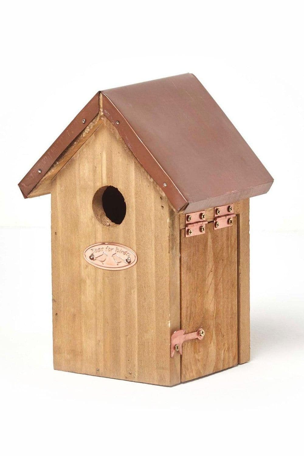 Real Wood Bird Box House Roof