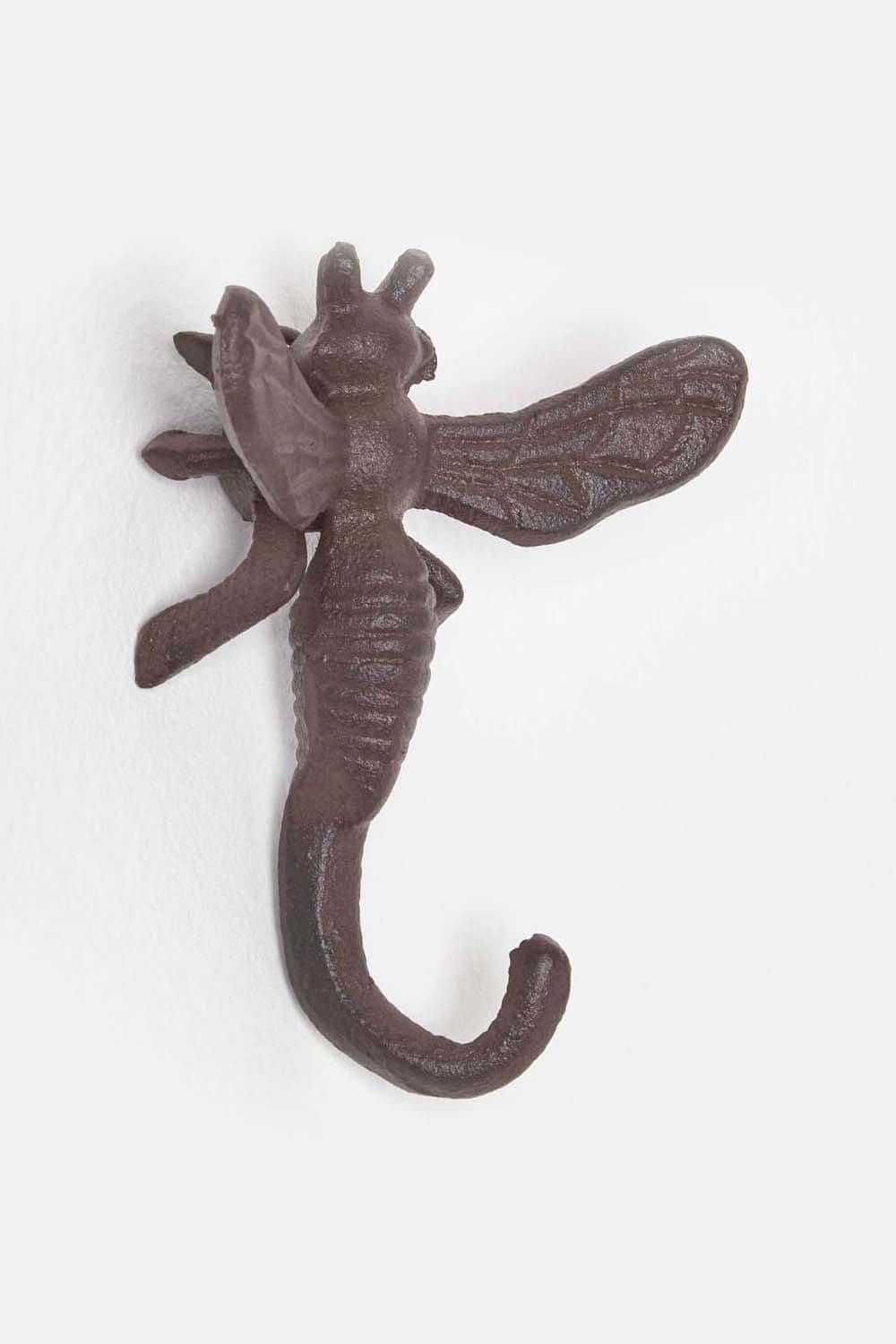 Vintage Style Bumble Bee Cast Iron Coat Hook Hanger