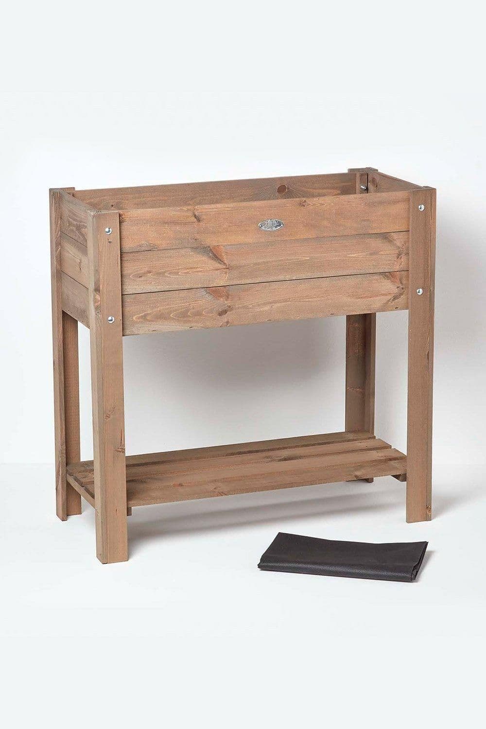 Wooden Raised Bed Planter 78cm Tall