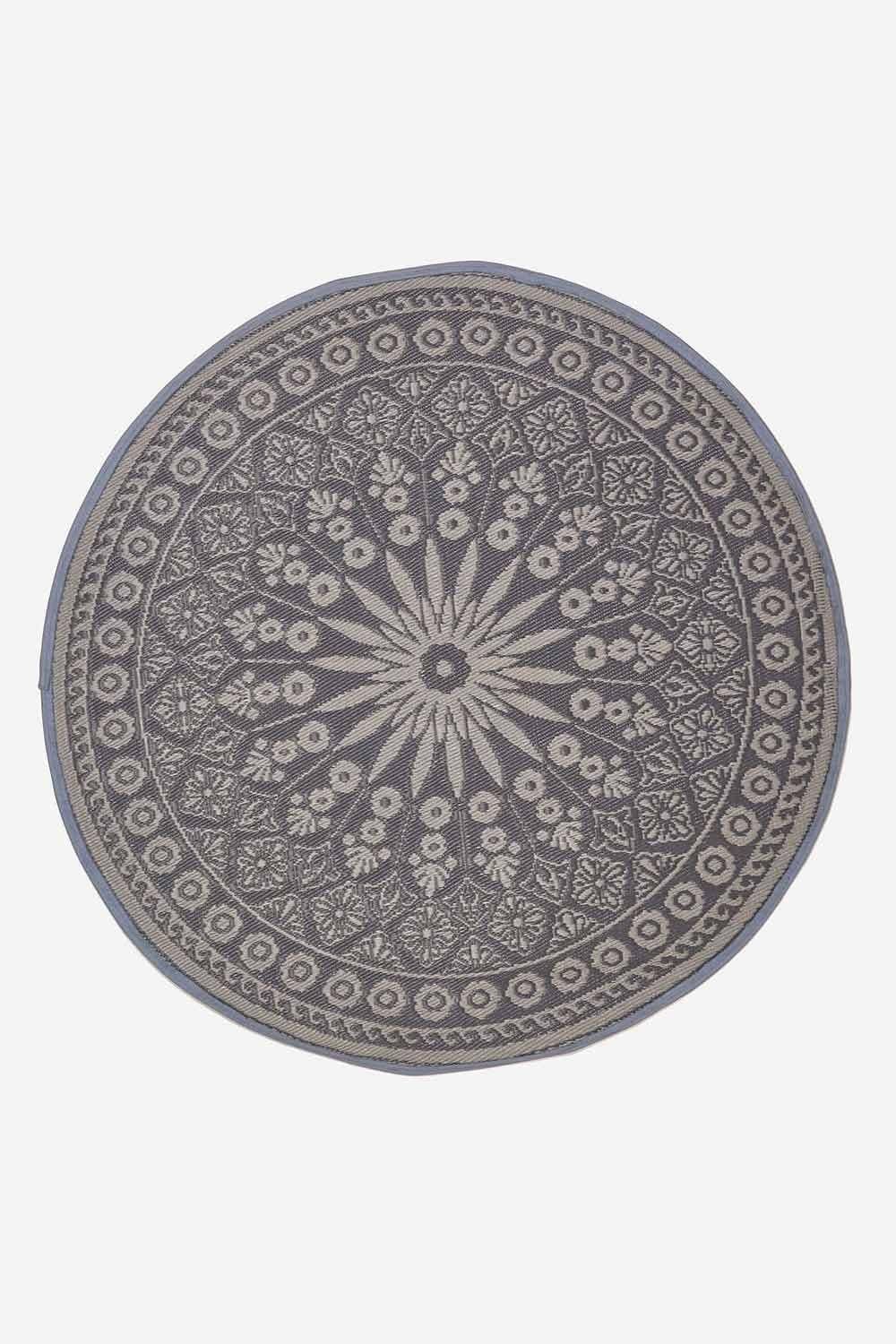 Outdoor Rug Mandala Pattern 170 cm