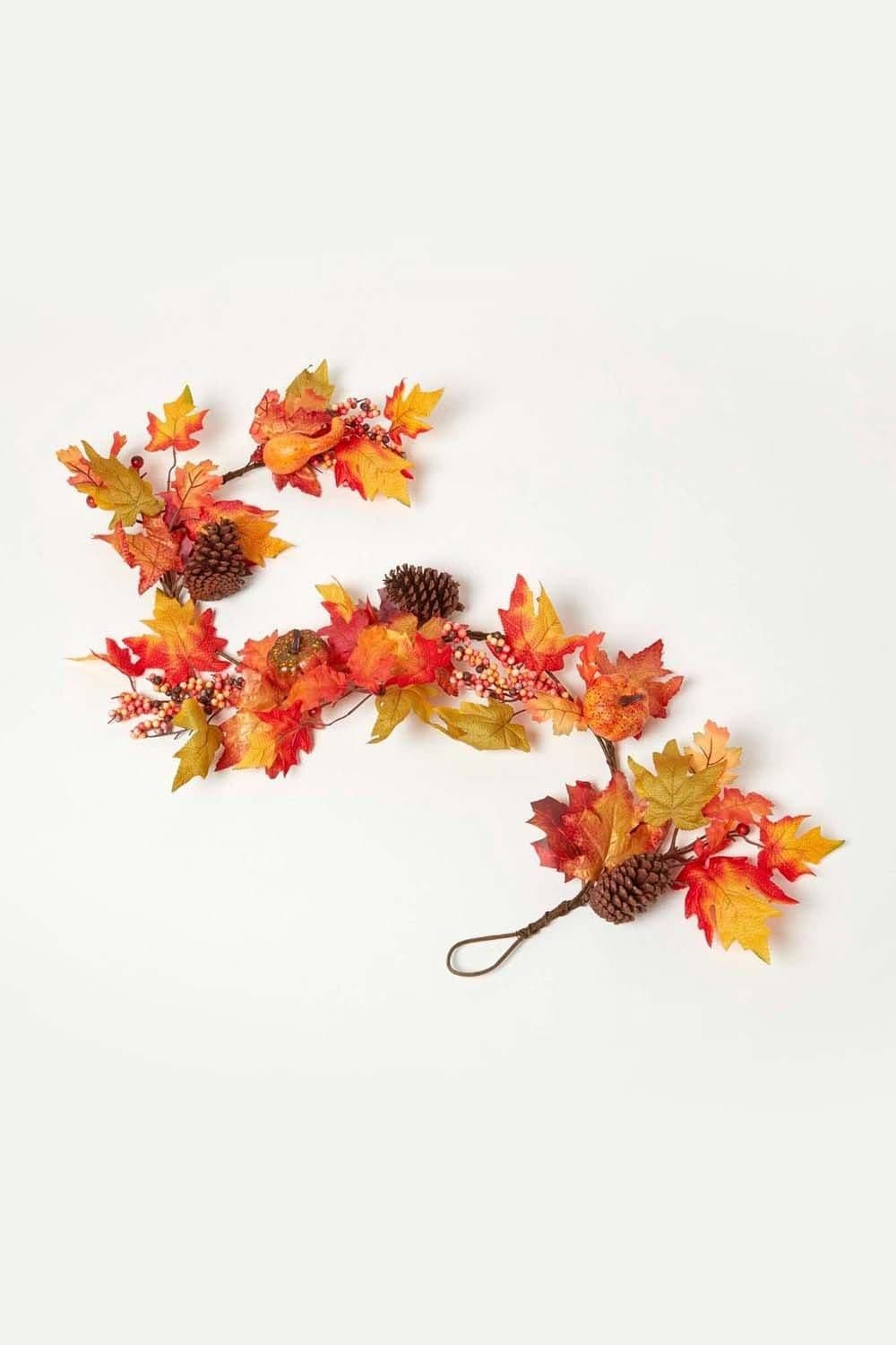 Autumn Garland Pumpkins 1.4m