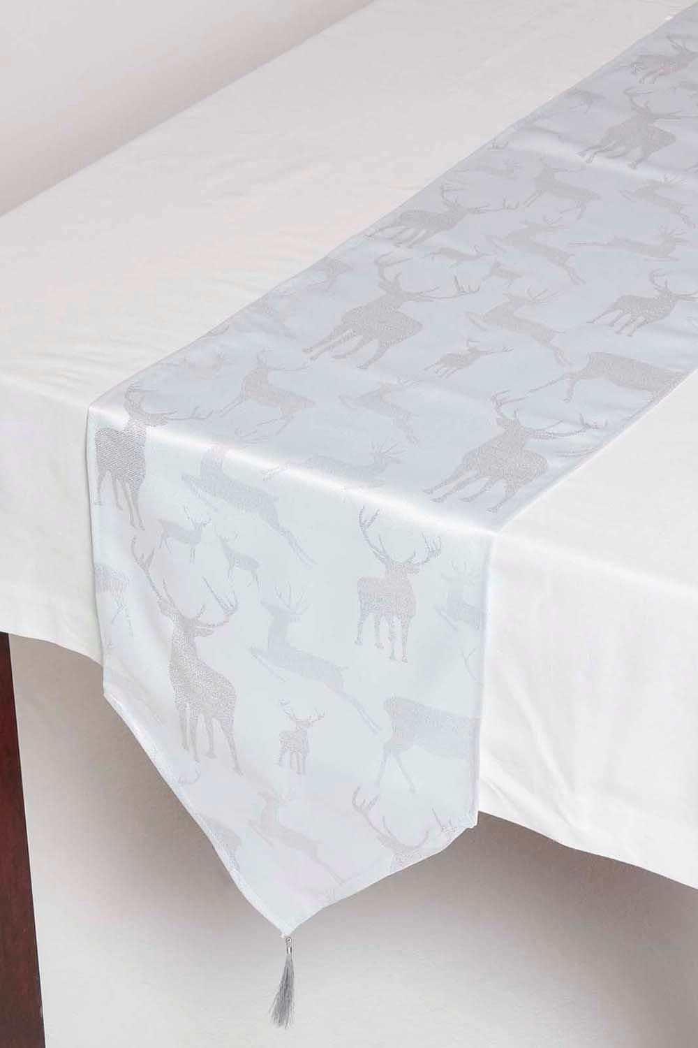 Stag Christmas Table Runner