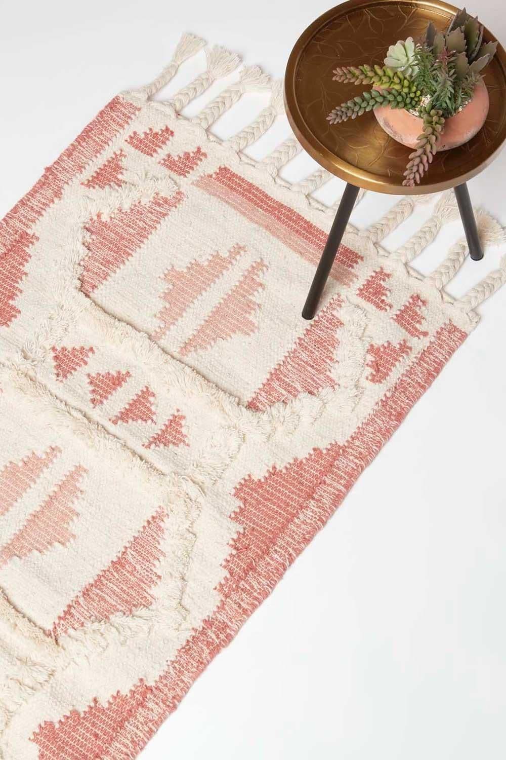 Satara Kilim Runner Wool Rug 66 x 200 cm