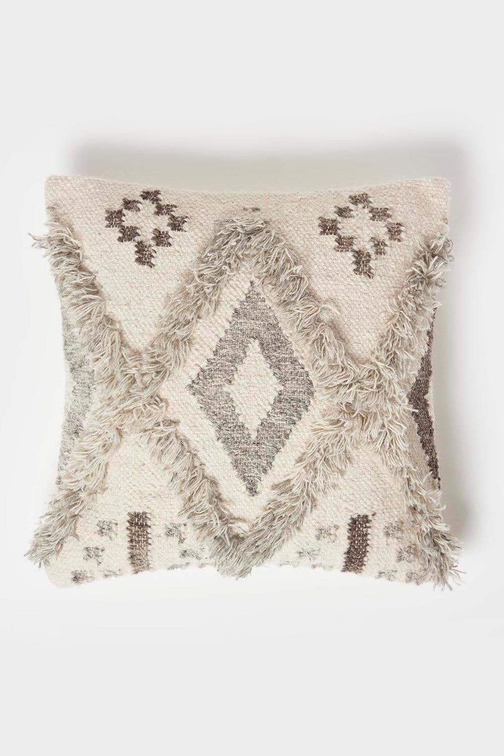 Alta Handwoven Tufted Kilim Cushion