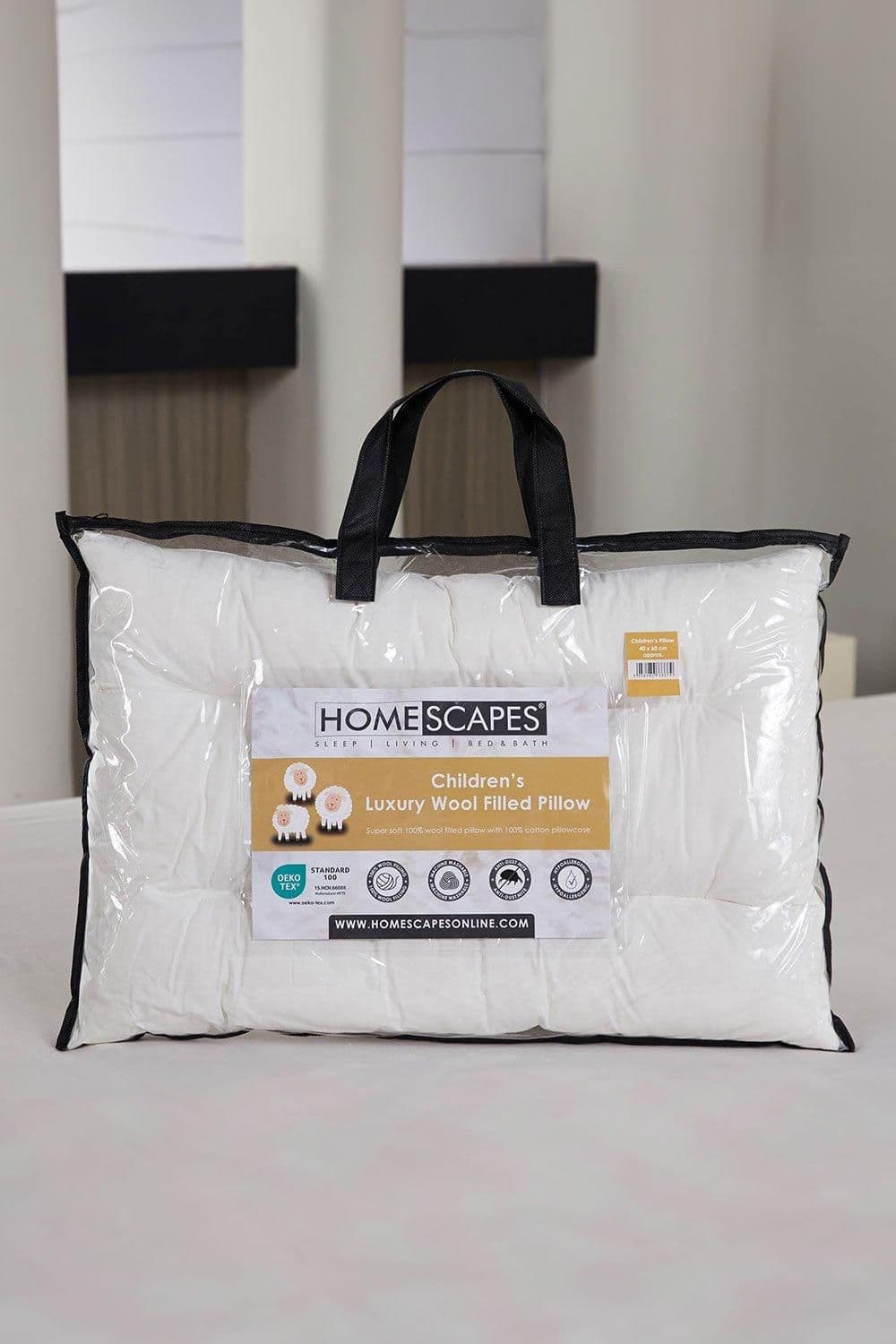 Premium Wool Pillow Quilted Case 40 x 60 cm